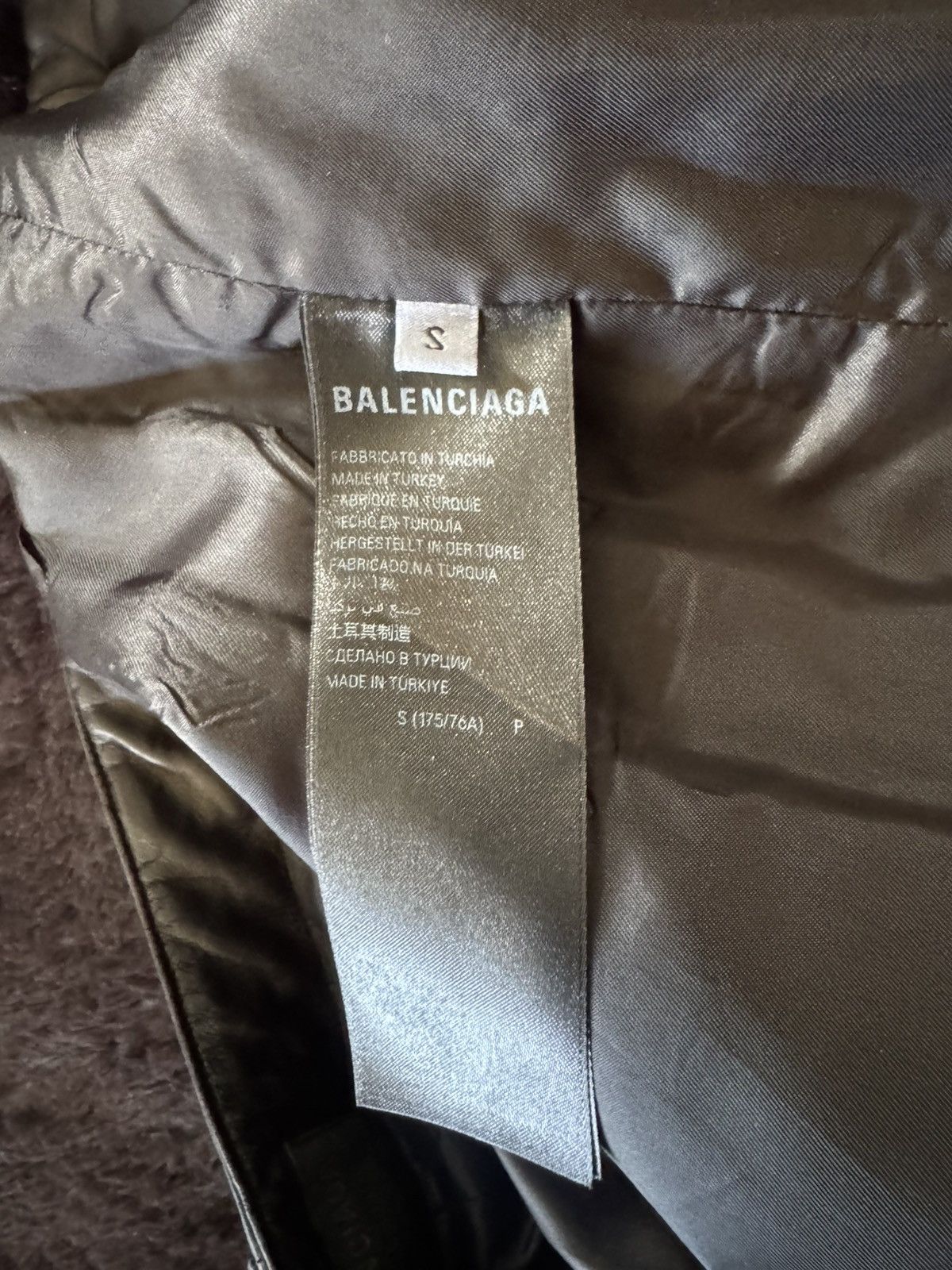 Balenciaga Balenciaga mens leather cargo pants 34 Size US 34 / EU 50 - 4 Thumbnail