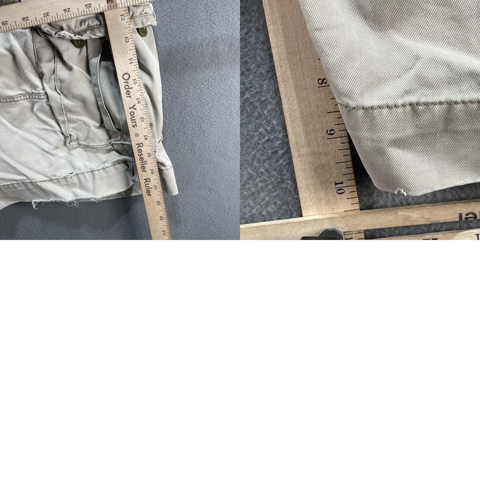 Polo Ralph Lauren Polo Ralph Lauren Cargo Shorts Mens Khaki Classic Chino Distressed Utility Size US XS / EU 42 / 0 - 9 Thumbnail