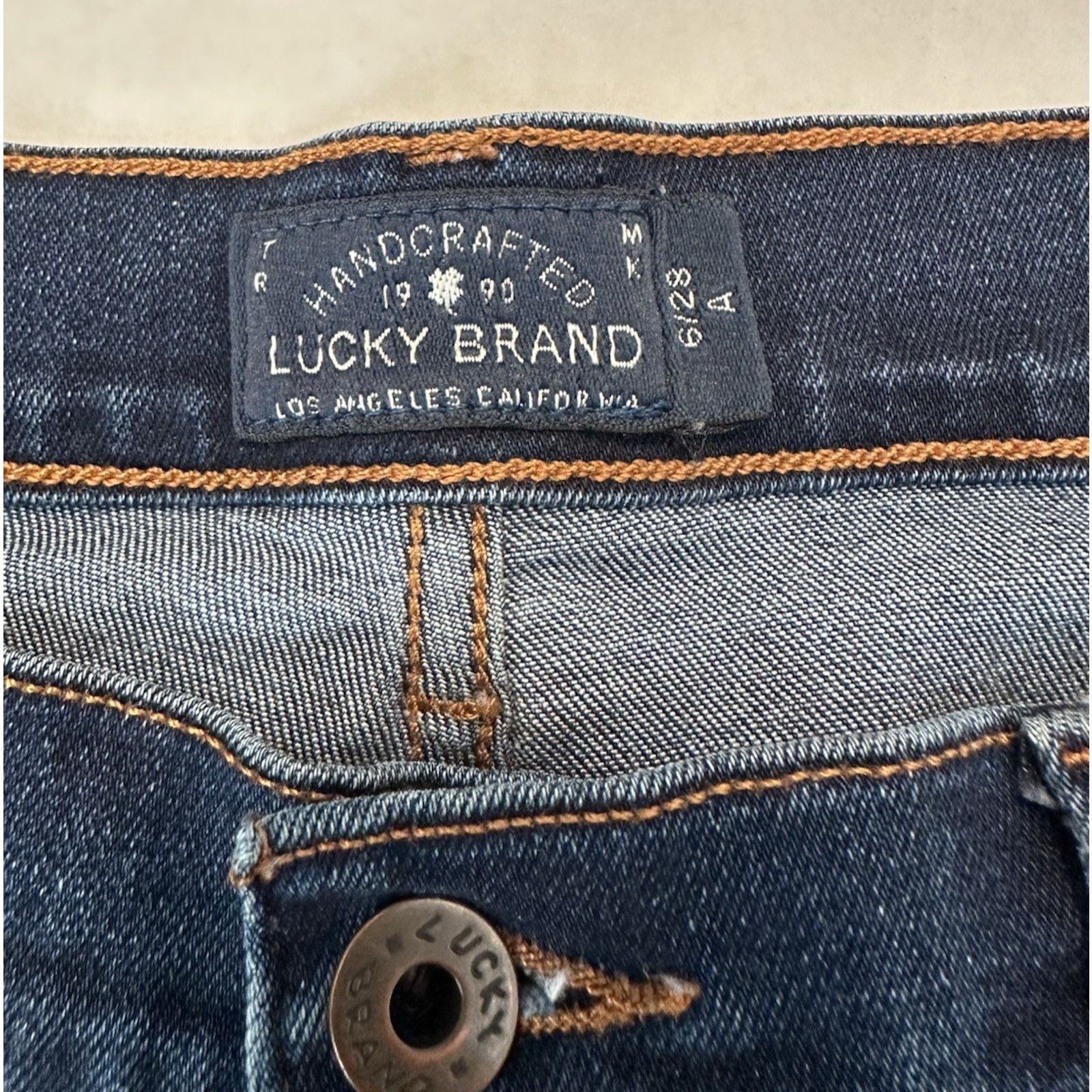 Lucky Brand Lucky Brand Jeans Premium Italian Stretch Bootcut 6/28A Blue Size 30" / US 8 / IT 44 - 3 Thumbnail