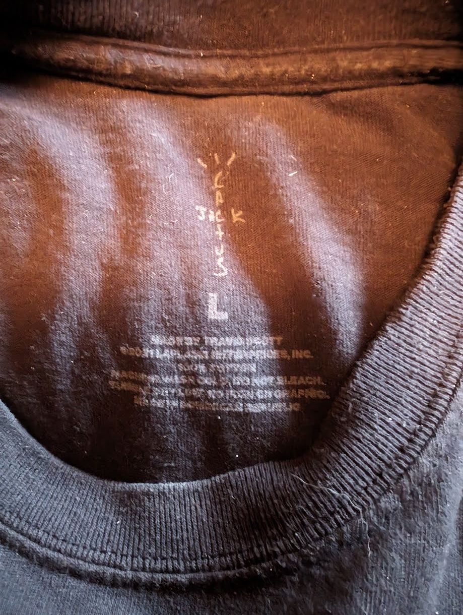 Fragment Design × Travis Scott Travis Scott Cactus Jack Fragment T-shirt Size US L / EU 52-54 / 3 - 4 Thumbnail