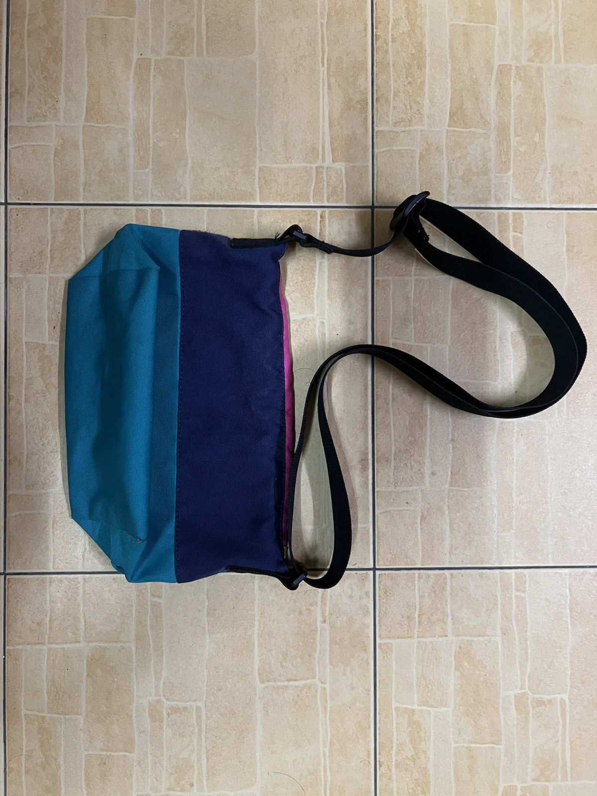 Japanese Brand MEI Japan Multicolor Violet Label Sling Bag Size ONE SIZE - 22 Thumbnail