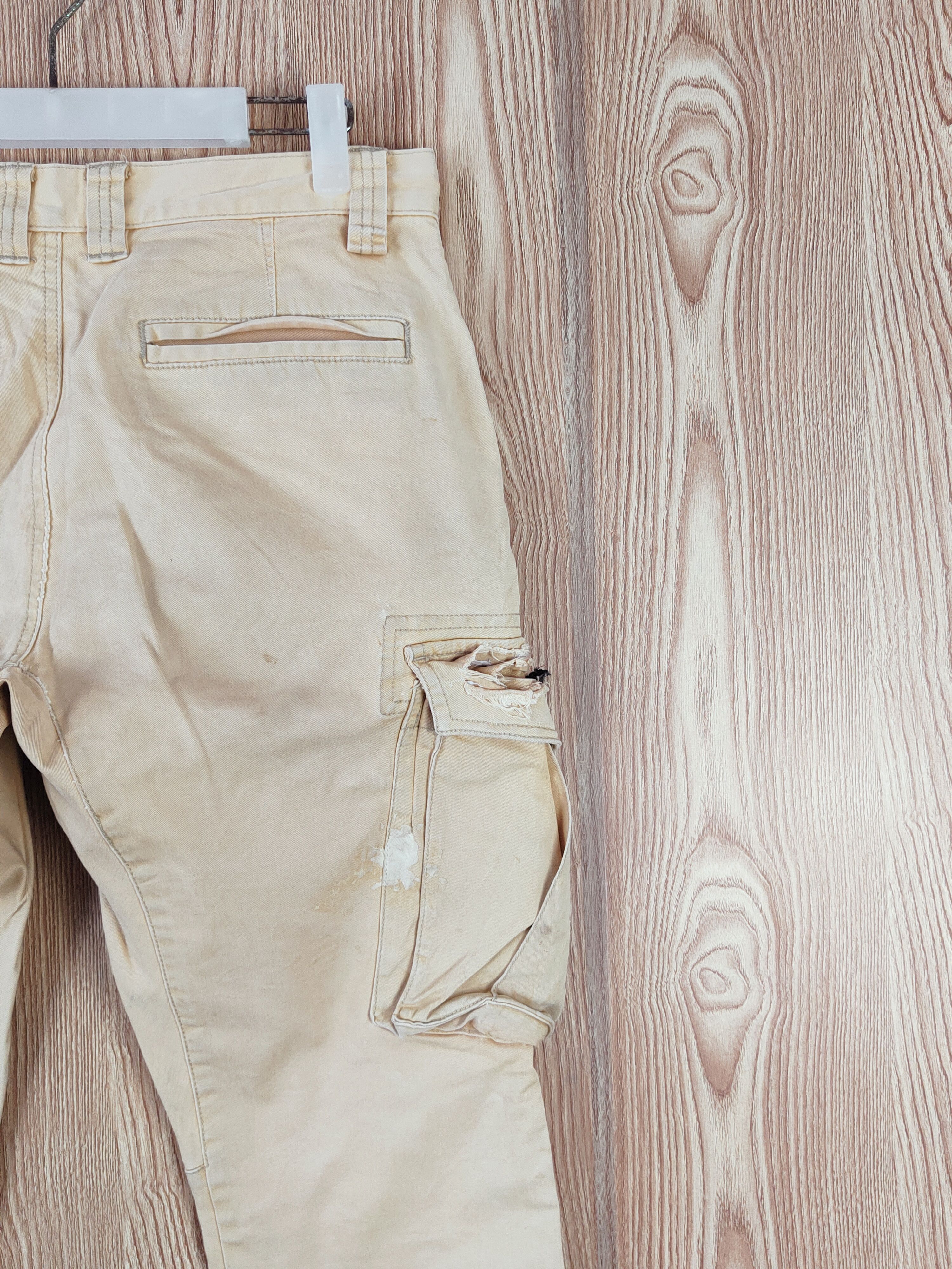 Japanese Brand Rocky Brown Faded Multipocket Tactical Cargo Pants #W621 Size US 30 / EU 46 - 11 Thumbnail