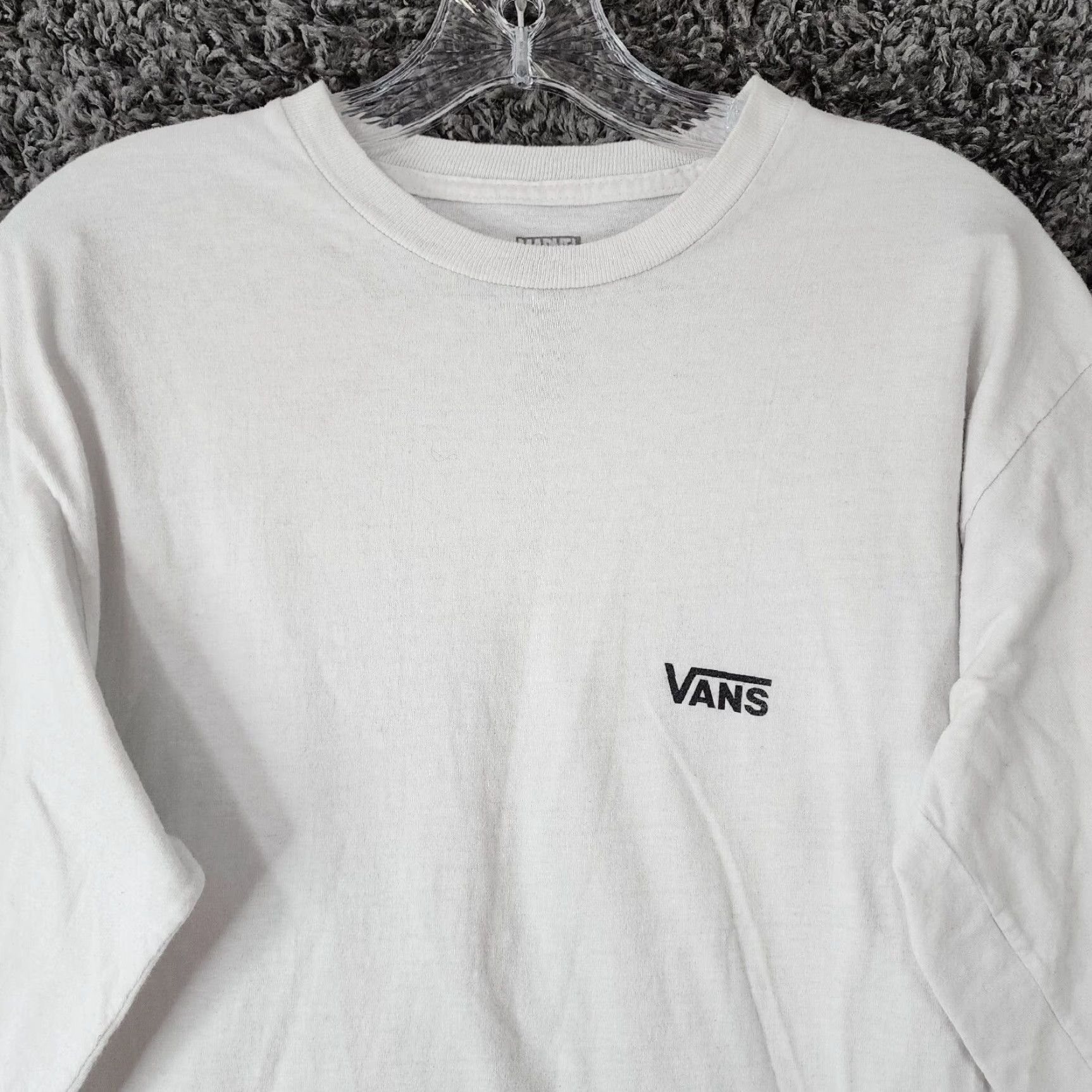 Vans VINTAGE Vans Marvel Superheroes Long Sleeve Shirt Mens Medium White Size US M / EU 48-50 / 2 - 3 Thumbnail