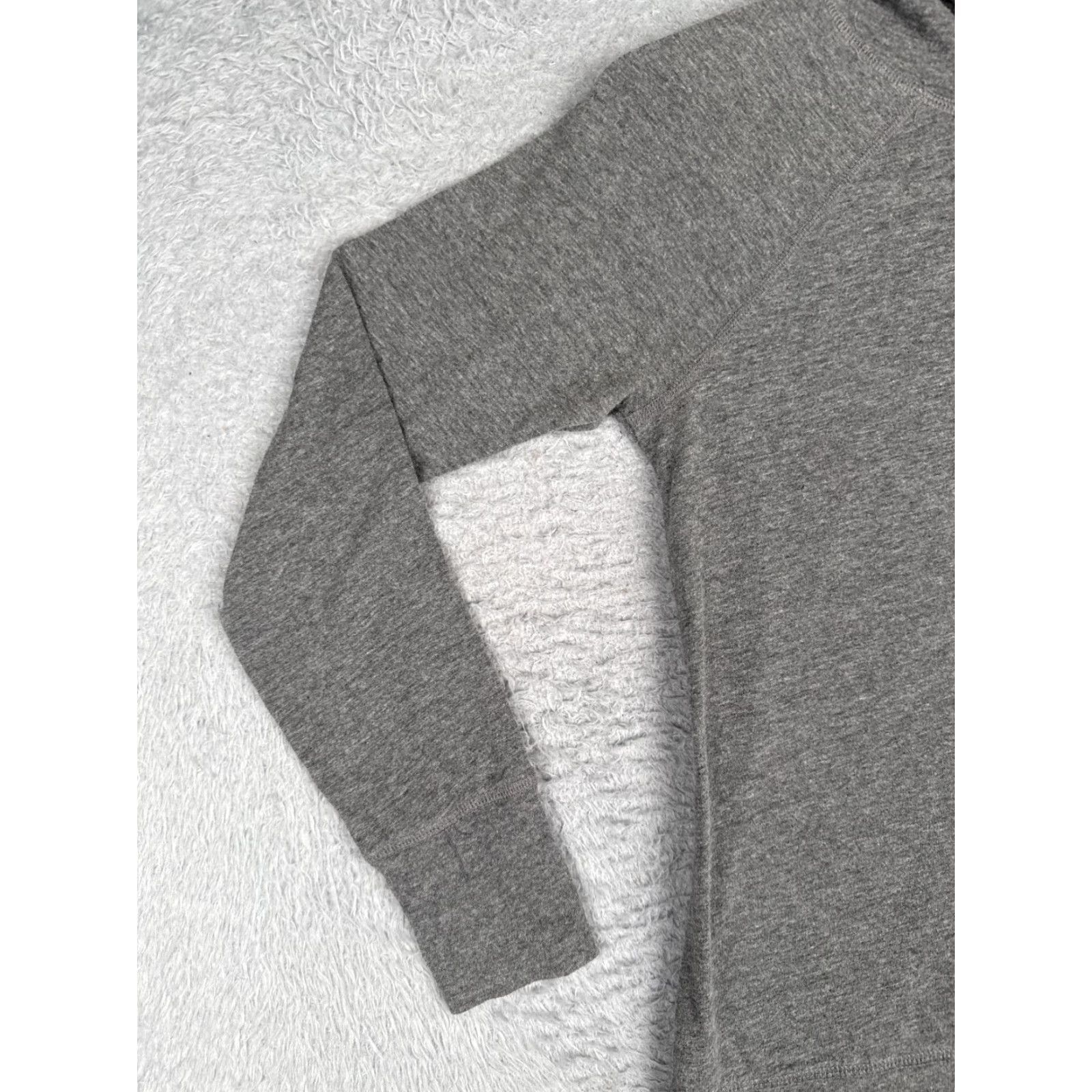 Polo Ralph Lauren VINTAGE Nike Shirt Women Small Gray Cotton Blend Pullover Hoodie READ Size S / US 4 / IT 40 - 3 Thumbnail