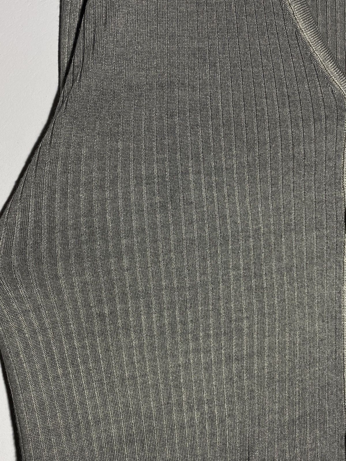 Prada Prada wool silk grey v-neck cardigan sweater Size US XL / EU 56 / 4 - 11 Thumbnail