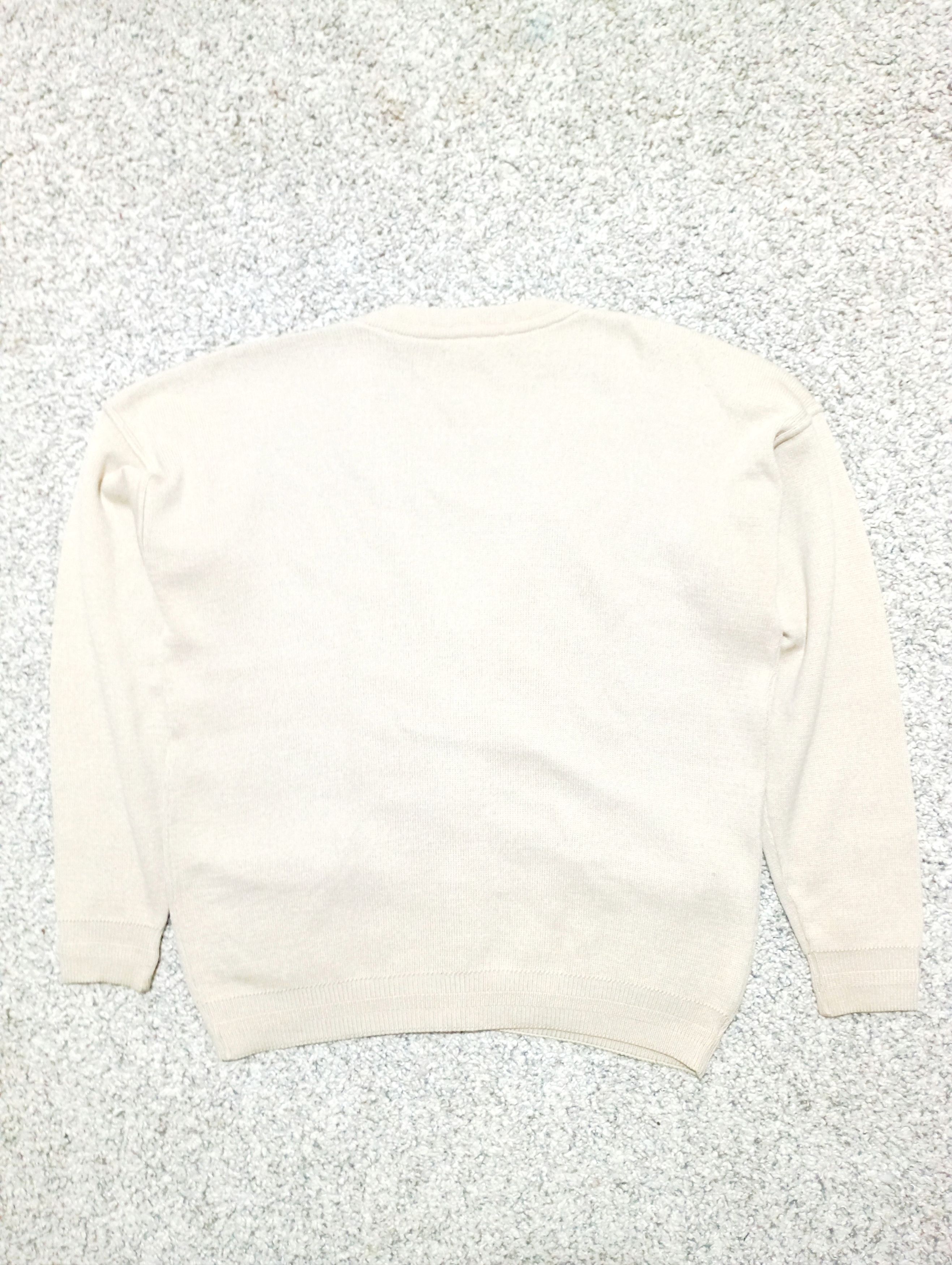Lacoste Vintage Lacoste 90s Cardigan Sweater Old Money Style Size US L / EU 52-54 / 3 - 12 Thumbnail