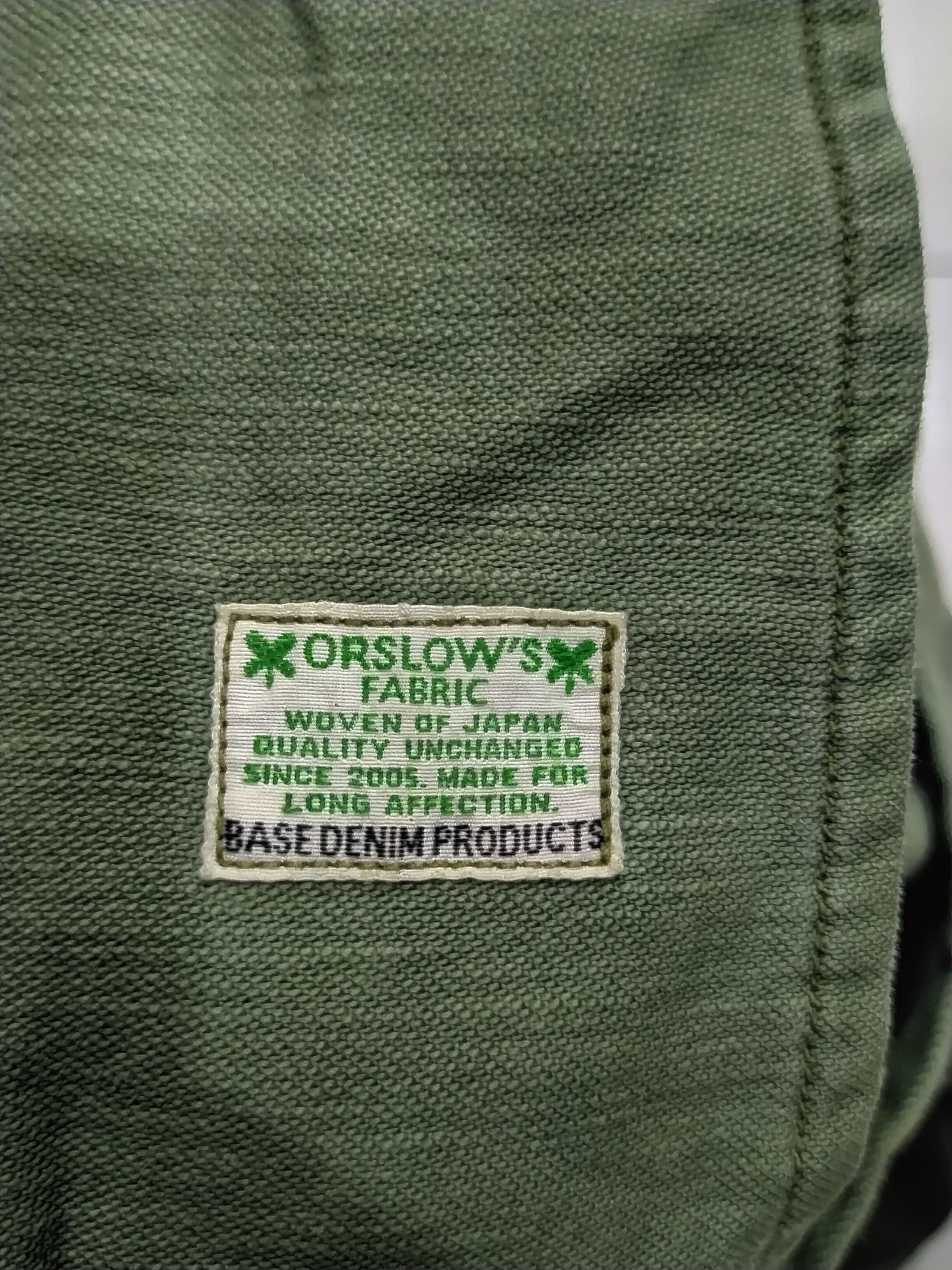 Army Of Me × Japanese Brand × Orslow 🔥 RARE!! ORSLOW US ARMY FATIGUE DENIM LONG SLEEVE Size US L / EU 52-54 / 3 - 2 Thumbnail