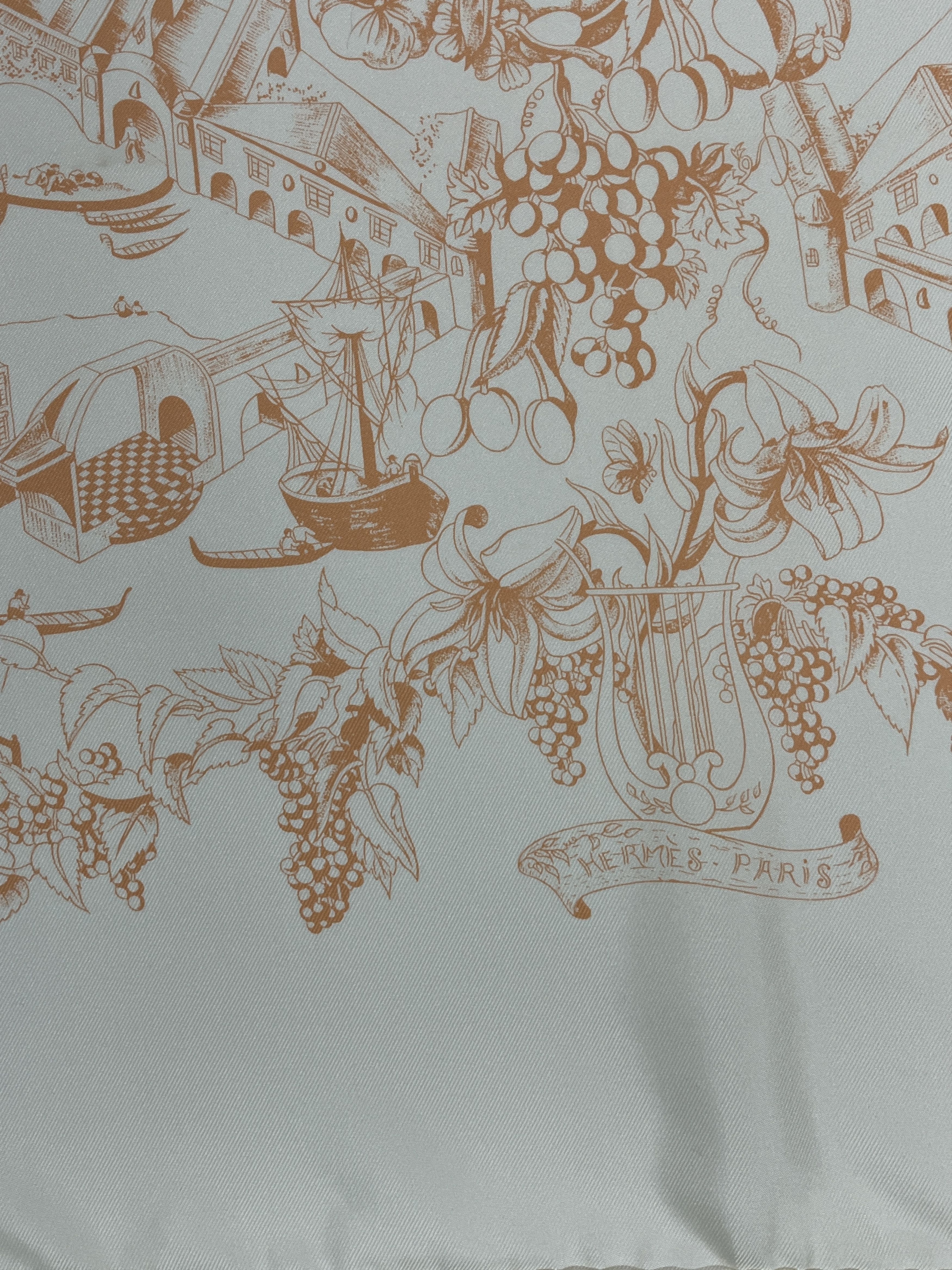 Hermes Hermes Au Pays De Cocagne Finesse 90 Size ONE SIZE - 2 Thumbnail