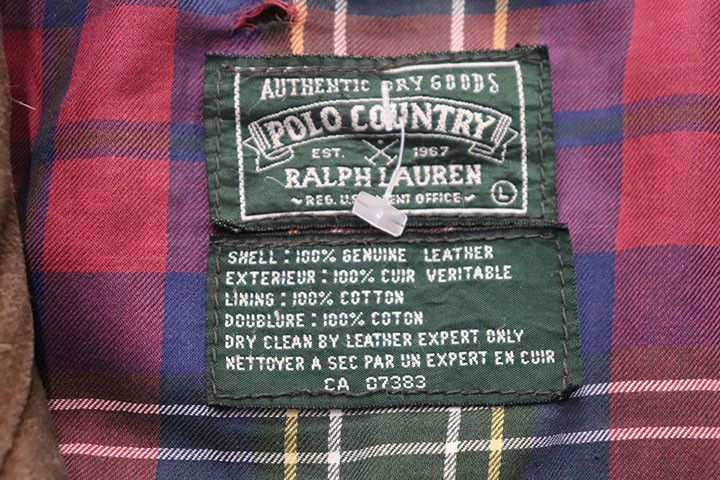 Polo Ralph Lauren × RRL Ralph Lauren × Ralph Lauren Ralph Lauren Polo Country Suede Jacket plaid lined (L) Size US L / EU 52-54 / 3 - 9 Thumbnail