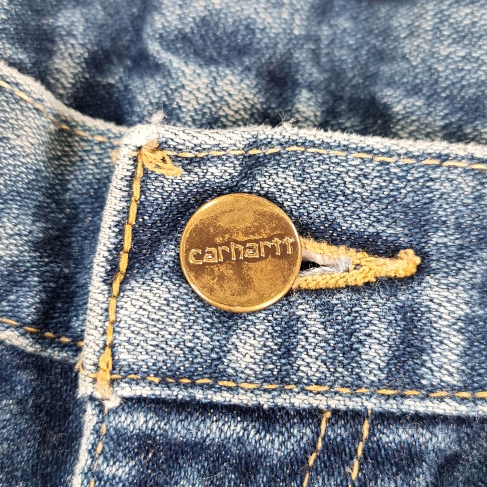 Carhartt VINTAGE Carhartt FR Mens Jeans Blue W38 L32 Fire Resistant Denim Jeans Size US 38 / EU 54 - 4 Thumbnail