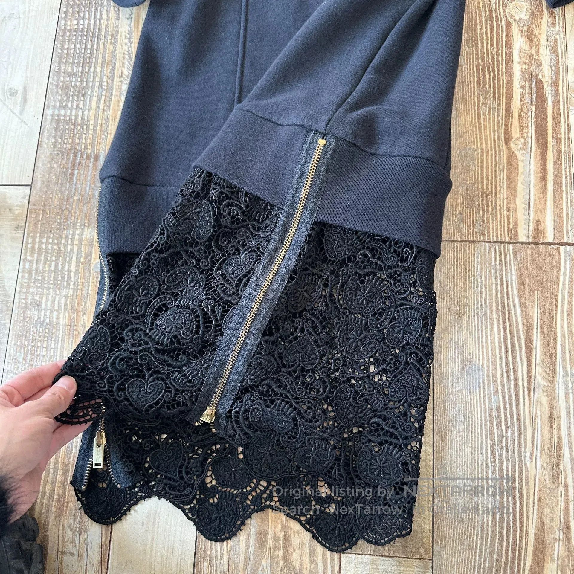 Undercover Undercover Early Lace Spliced Sweatshirt. Size M / US 6-8 / IT 42-44 - 5 Thumbnail