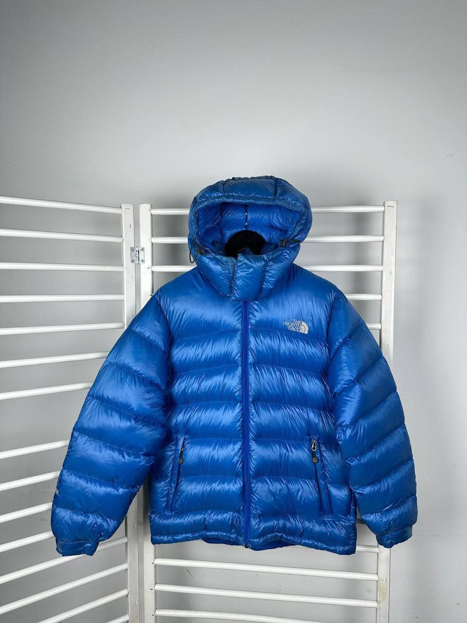 Pre-owned The North Face Alpha Down Jacket 700 In Blue
