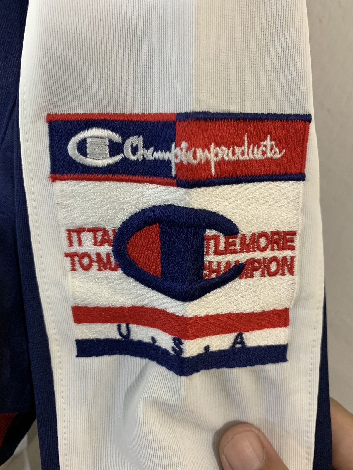 Champion × Vintage Vtg 90s Champion Jacket Size US L / EU 52-54 / 3 - 11 Thumbnail