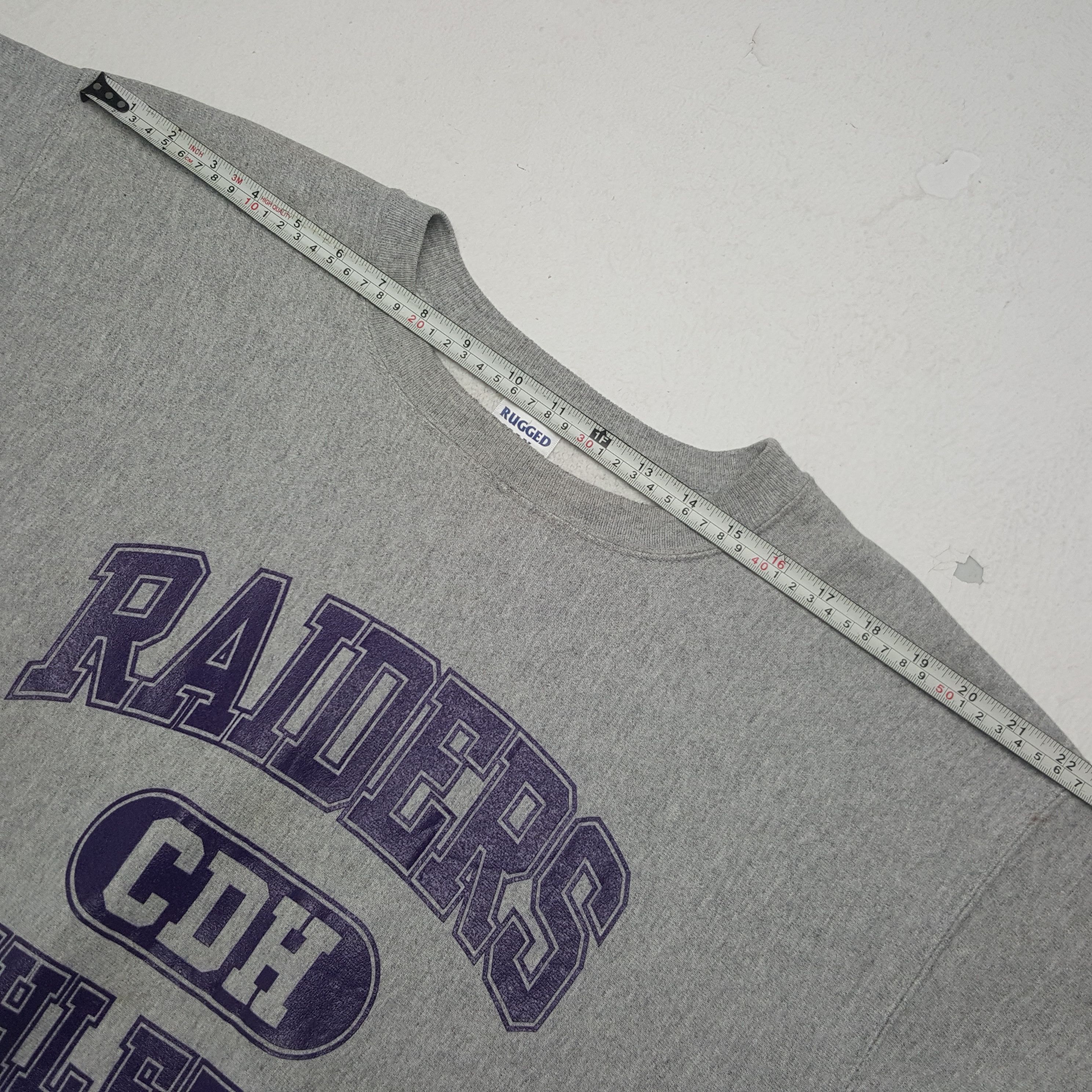 Vintage Vintage Raiders CDH Athletics American Sweatshirt Size US XL / EU 56 / 4 - 6 Thumbnail