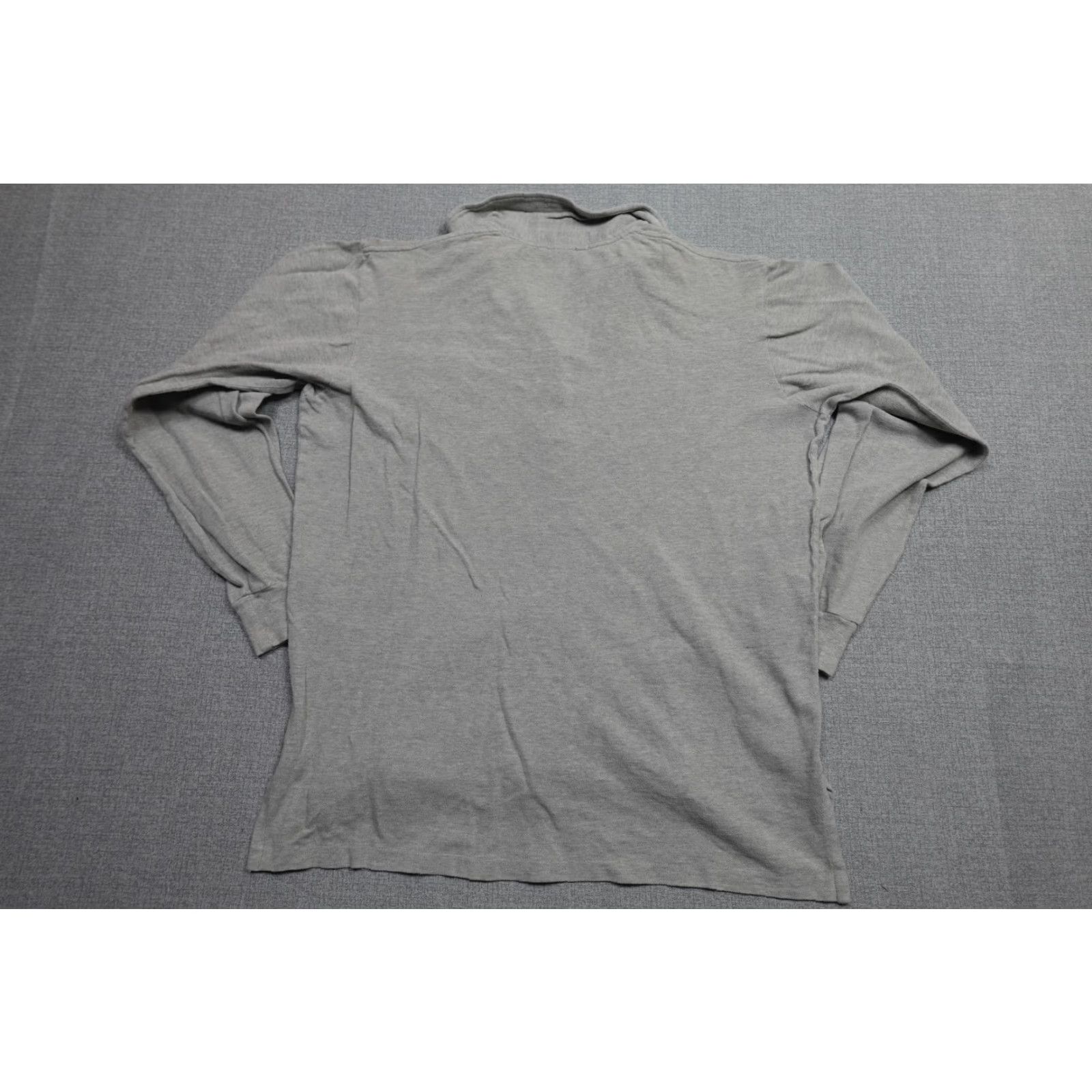 Polo Ralph Lauren VINTAGE Polo Sport Ralph Lauren Polo Men L Gray Long Sleeve Pocket Flags Shirt Size US L / EU 52-54 / 3 - 4 Thumbnail