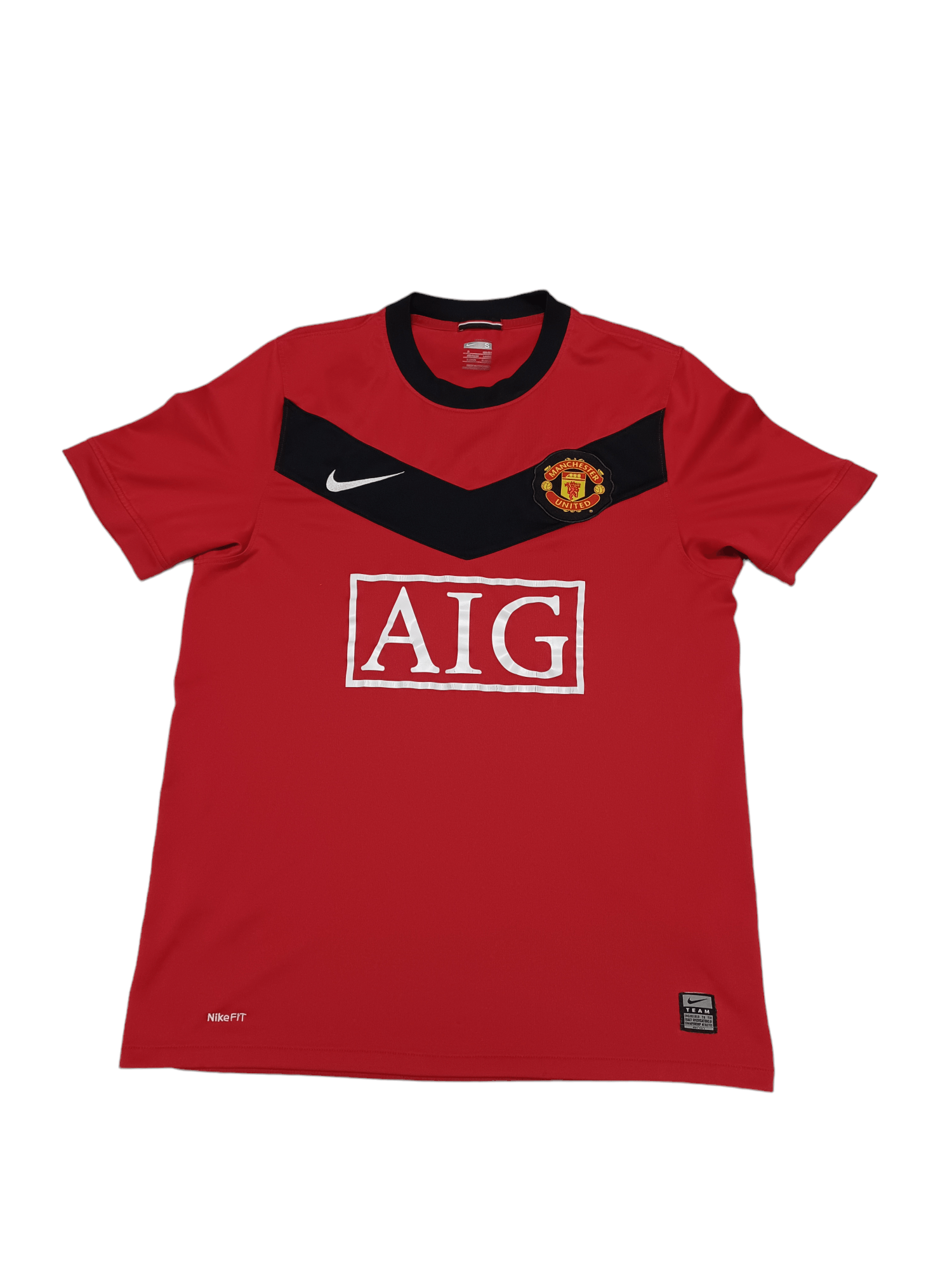 Pre-owned Manchester United X Soccer Jersey Nike 2009-2010 Man United Jersey Soccer Football In Red