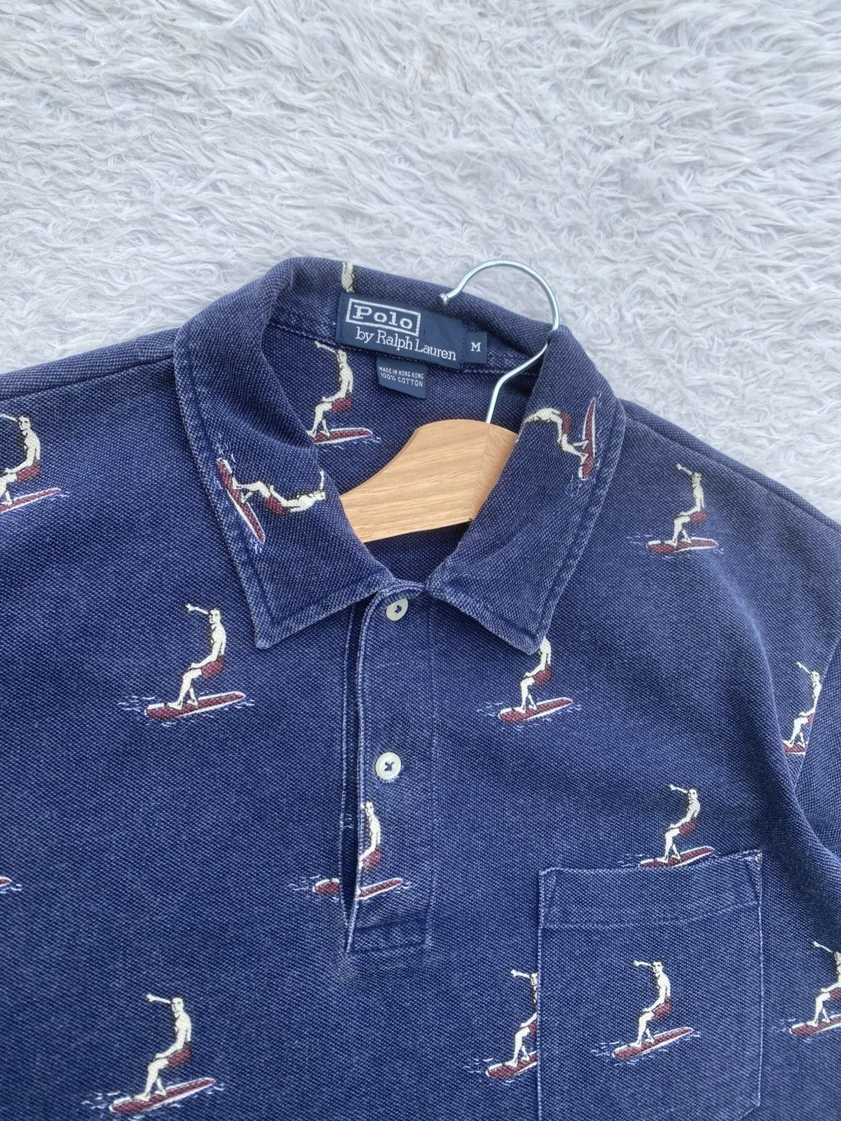Polo Ralph Lauren Rare Vintage 1999 Polo Ralph Lauren Surfer Shirt Size US M / EU 48-50 / 2 - 8 Thumbnail
