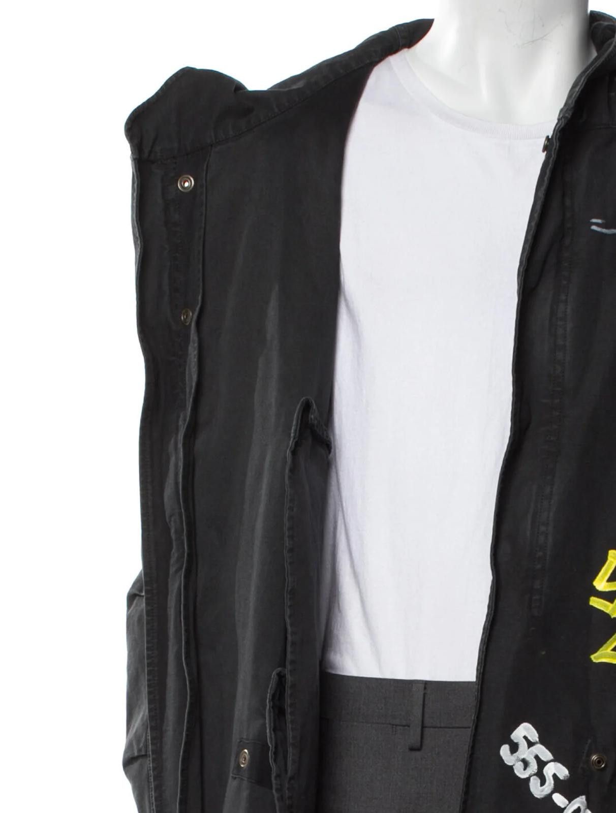 Faith Connexion Faith Connexion Graphic Print Oversize Parka Size: M Size US M / EU 48-50 / 2 - 5 Thumbnail