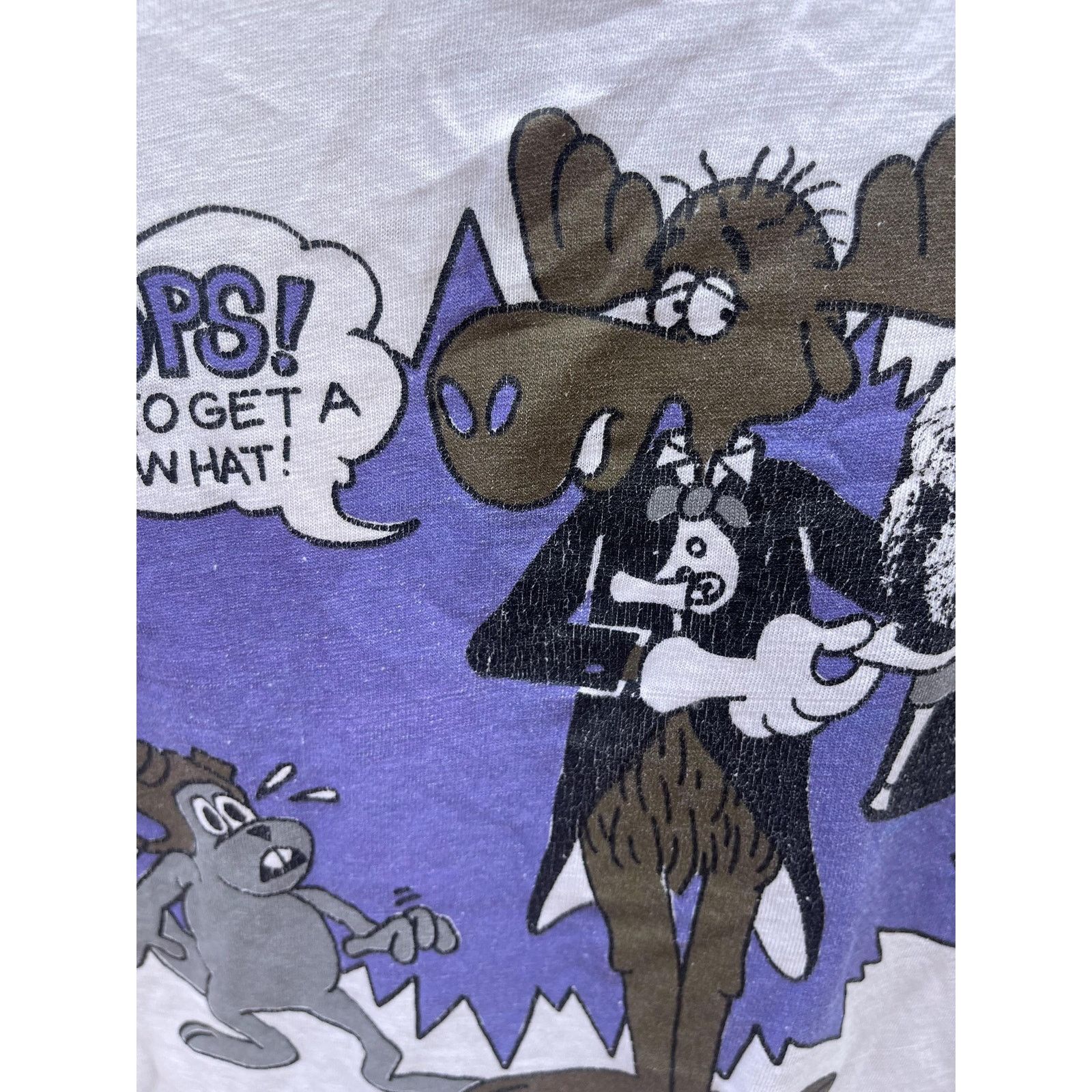 Other Grateful Dead '80's Rocky & Bullwinkle Lot Shirt! Size US XL / EU 56 / 4 - 5 Thumbnail