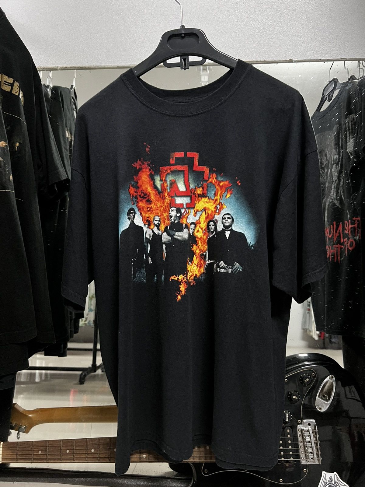 Vintage VINTAGE Rammstein 2000s Size US L / EU 52-54 / 3 - 1 Thumbnail