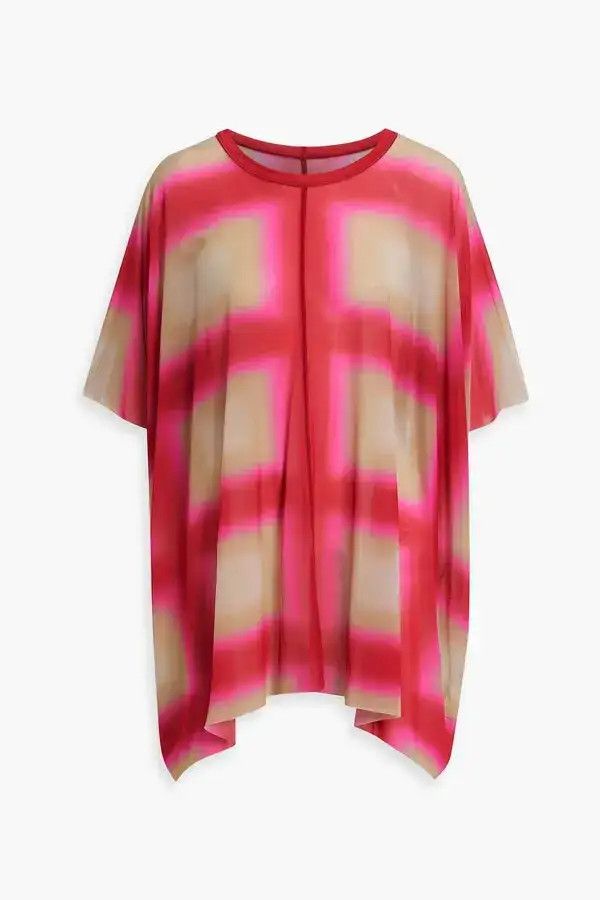 Rick Owens o1y0126 Oversize T-Shirt in Multicolor Size XS / US 0-2 / IT 36-38 - 1 Thumbnail