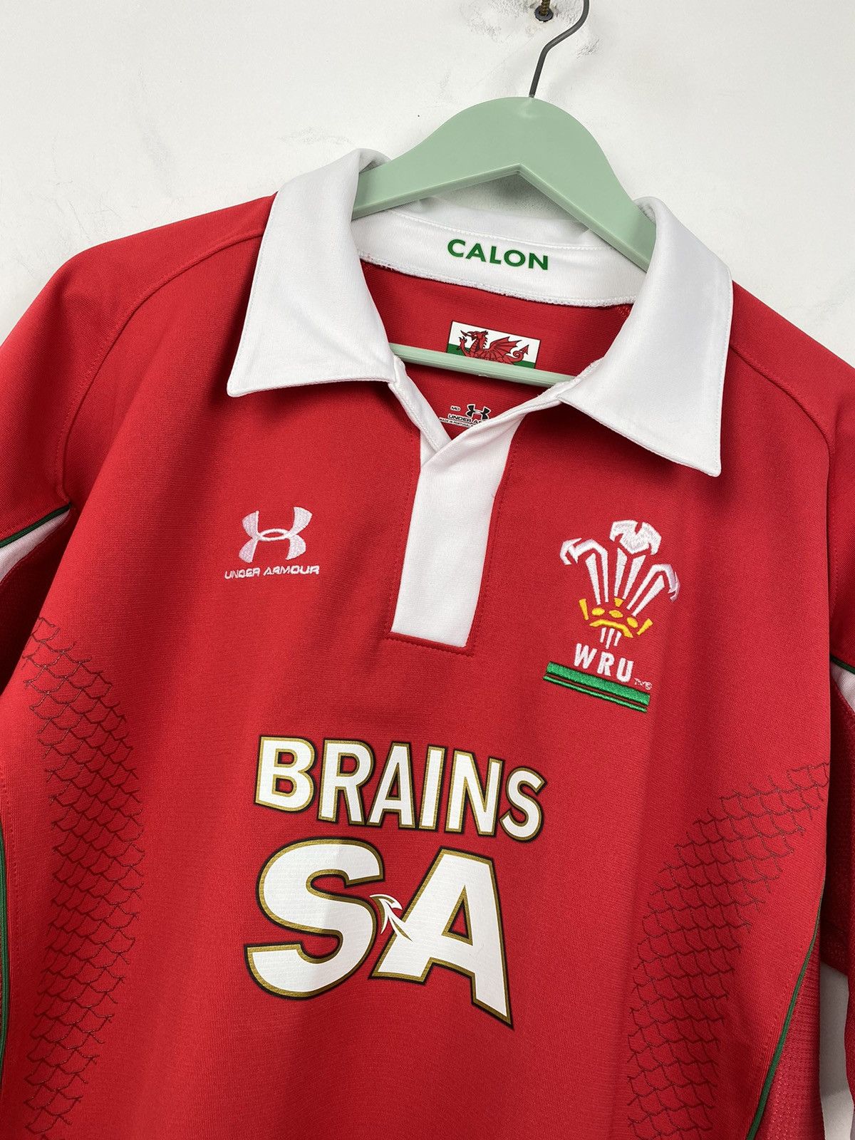 Under Armour Wales Rugby Union 2008 2009 Under Armour Jersey Shirt Size US M / EU 48-50 / 2 - 2 Thumbnail