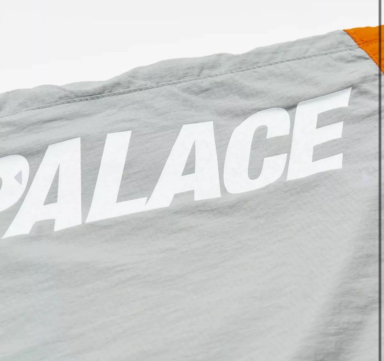 Palace PALACE RUN IT SHORT JAFFA / GREY RIPSTOP NYLON SHORTS MEDIUM Size US 32 / EU 48 - 3 Thumbnail