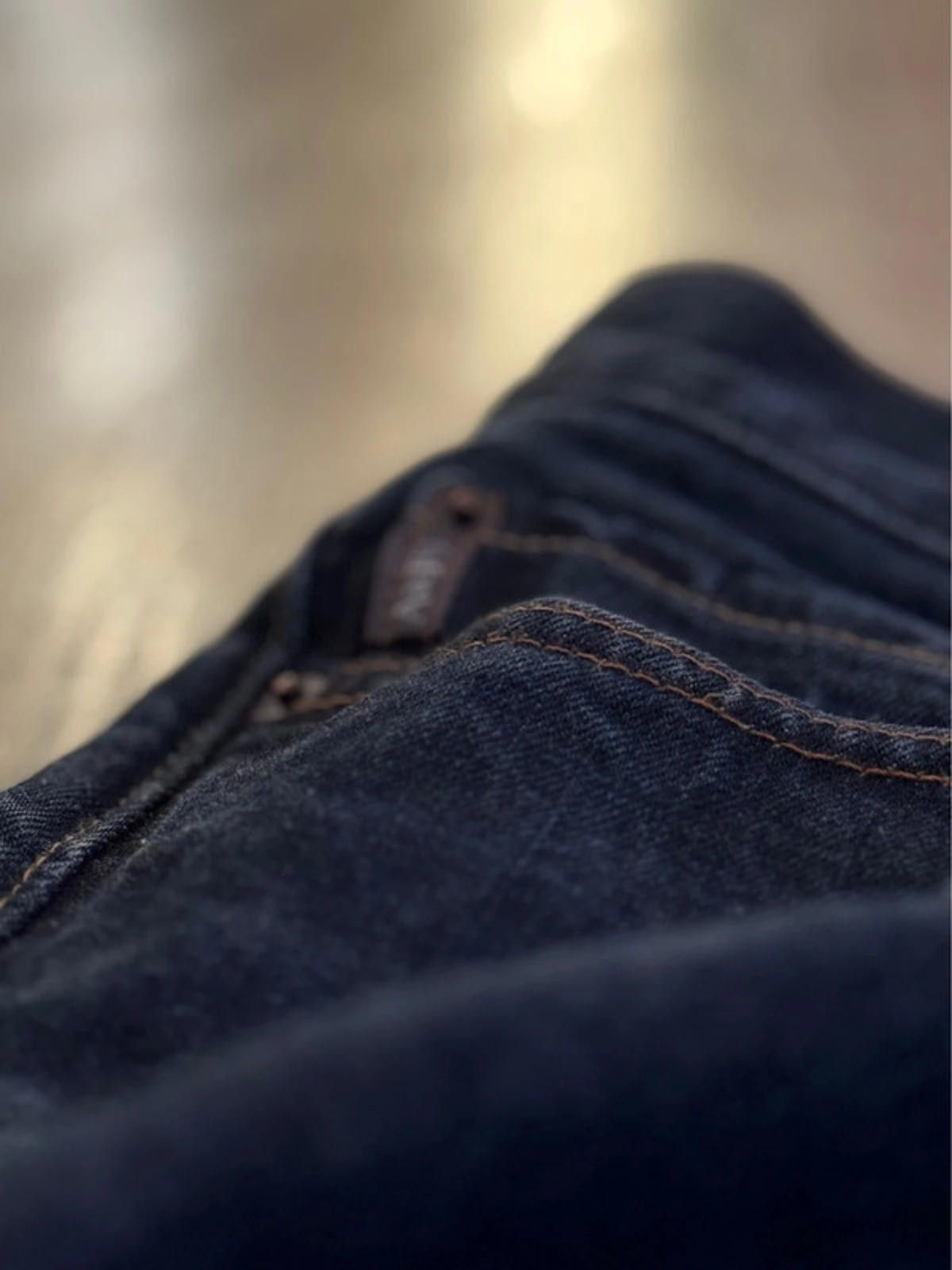 Abercrombie & Fitch A&F Straight Denim- Dark Wash- Mens 30x32 Size US 30 / EU 46 - 4 Thumbnail