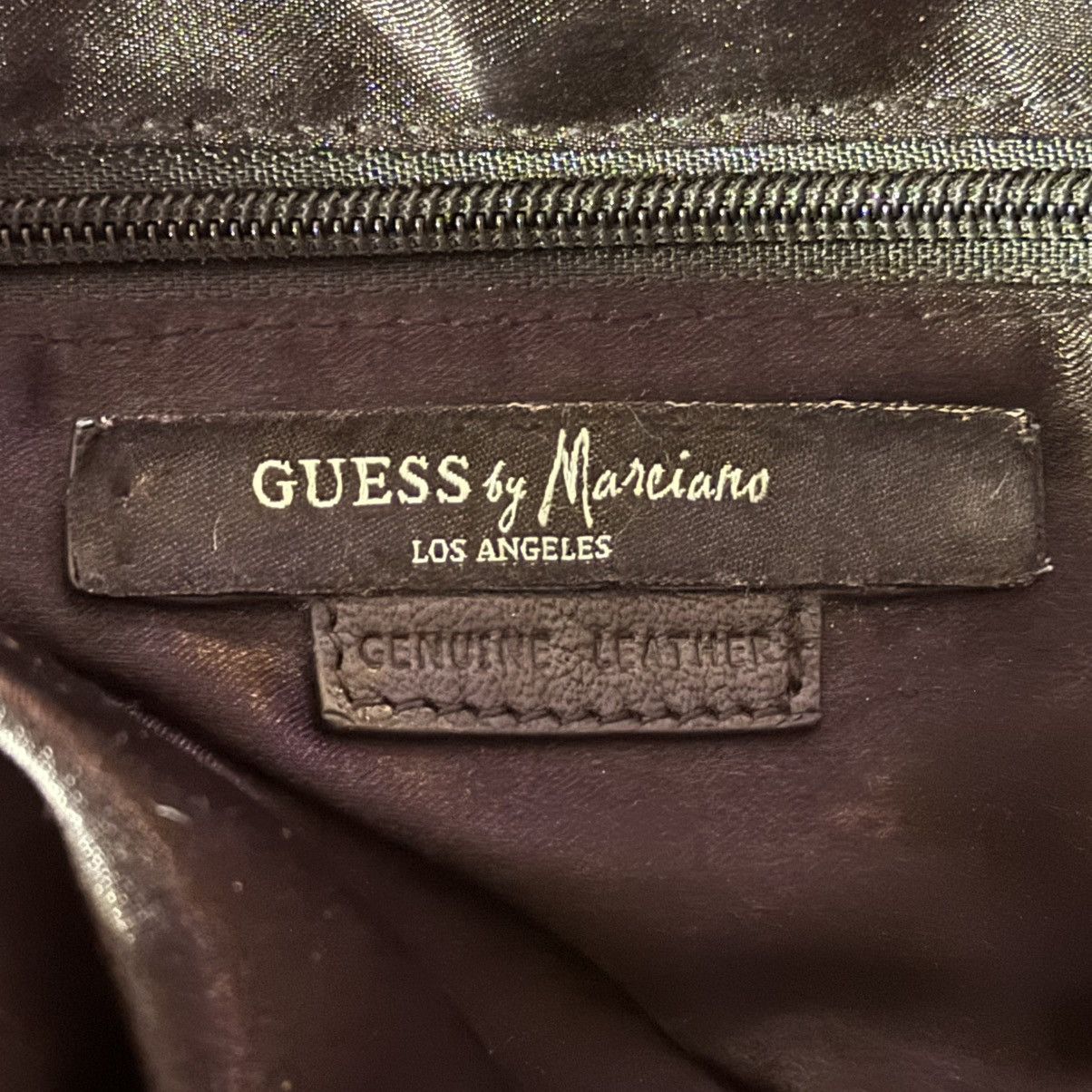 Guess Guess by Marciano black leather studded detail satchel bag Size ONE SIZE - 7 Thumbnail