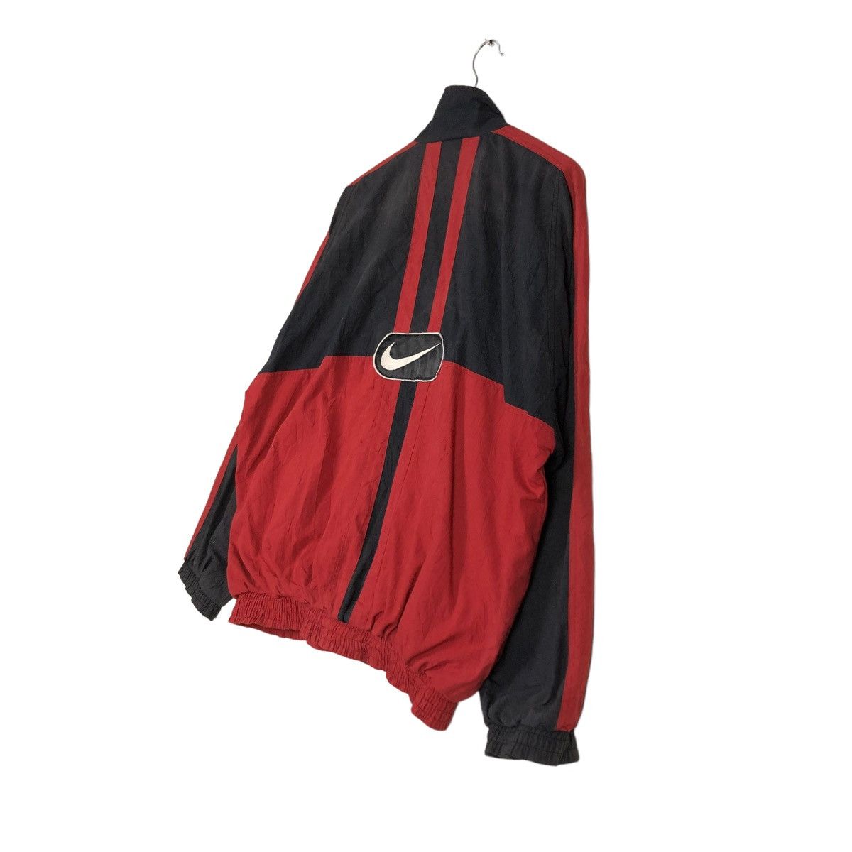 Nike 🔥VINTAGE BOMBER JACKET NIKE CENTRE LOGO BIG SWOOSH Size US L / EU 52-54 / 3 - 10 Thumbnail