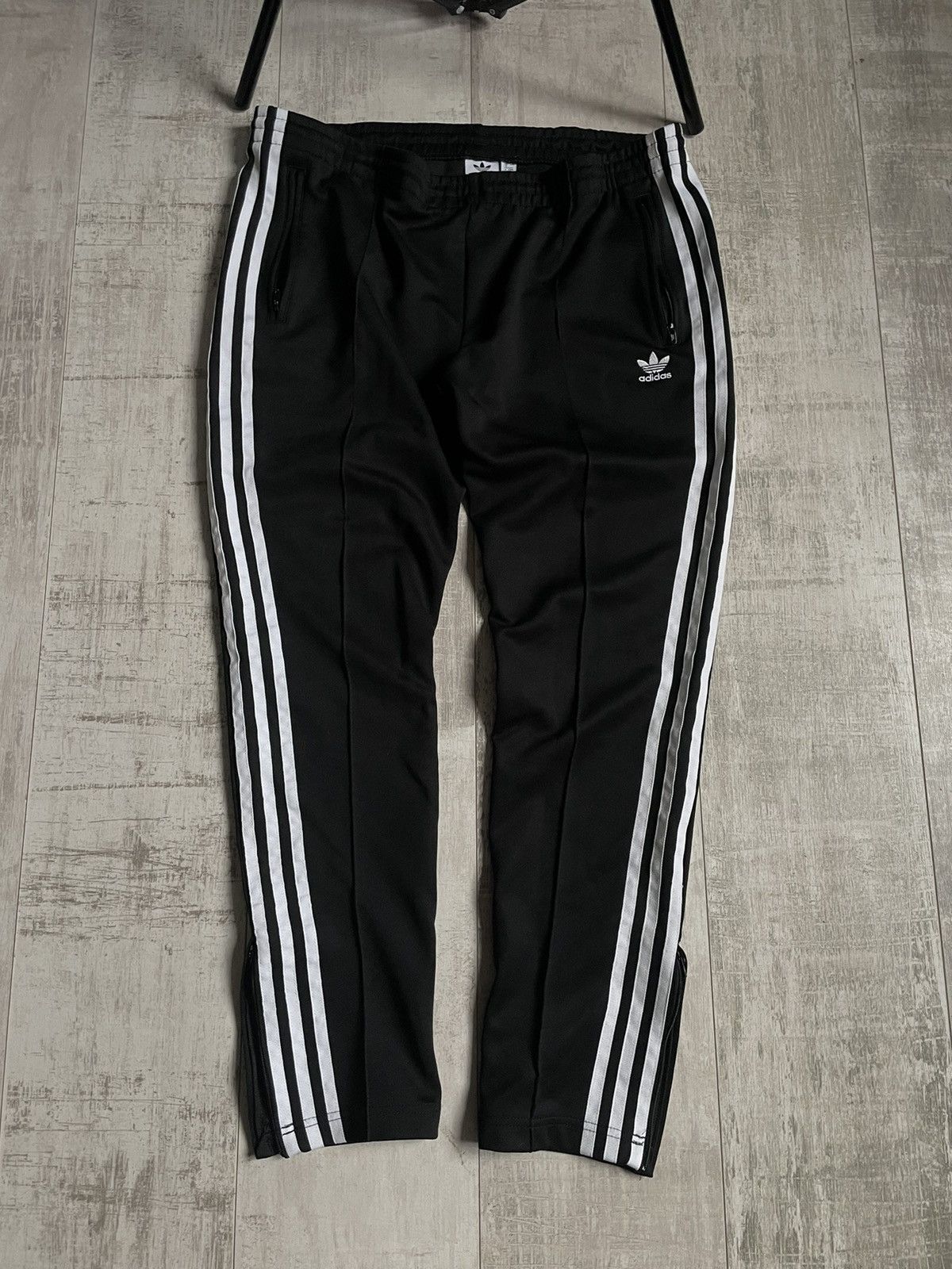 Adidas Adidas Y2K Black Sweatpants Baggy 00’s Avant Garde RARE Size US 34 / EU 50 - 1 Thumbnail