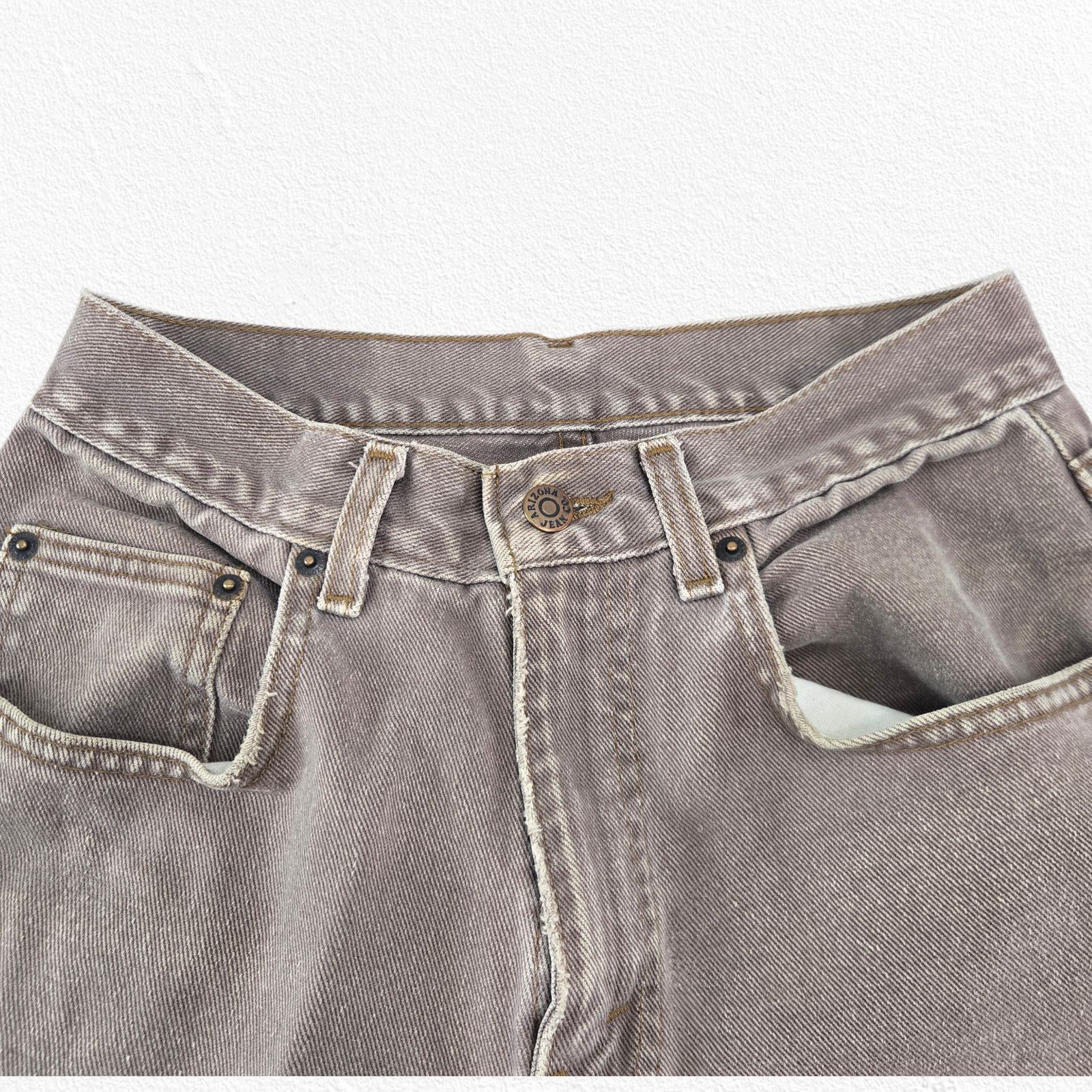 Arizona Jean Co. Vintage 90s USA Workwear Paint Splatter Jeans Size 27 Size US 27 - 6 Thumbnail