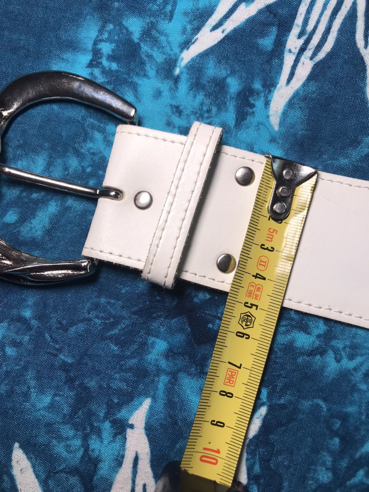 Cowboy Equipment Y2K Vintage Leather Cowboy belts Handmade Size 28 - 11 Thumbnail
