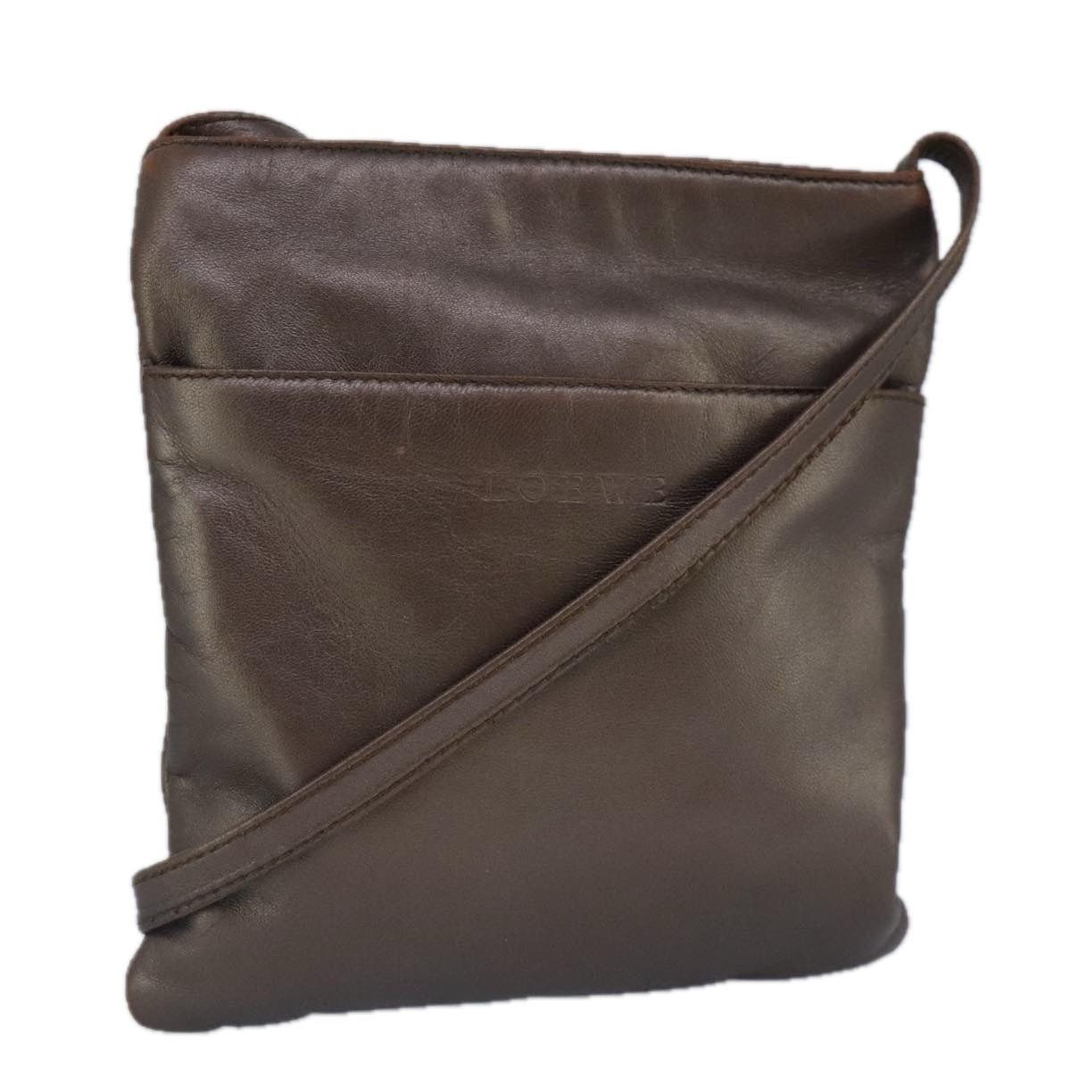 Loewe LOEWE Shoulder Bag Leather Bronze Size ONE SIZE - 1 Thumbnail