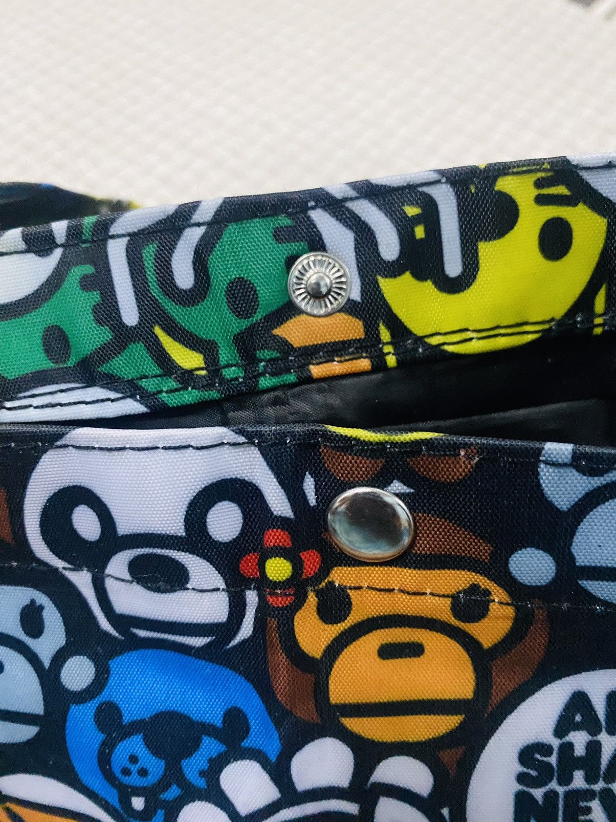 Bape A08 🇯🇵 Baby Milo by A Bathing Ape Magazine Tote Bag Size ONE SIZE - 13 Thumbnail