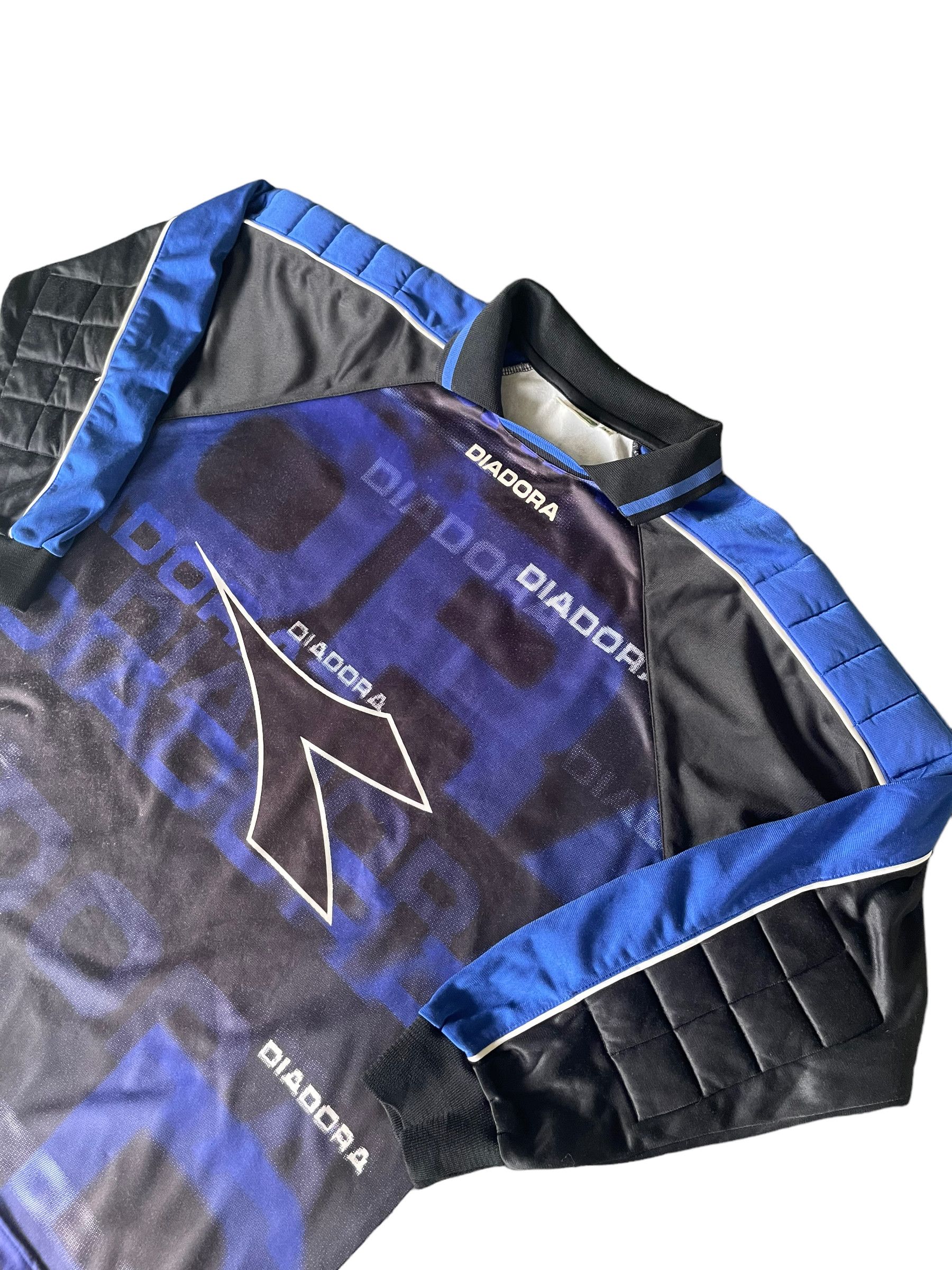 Diadora Vintage 90's Diadora Goalkeeper Jersey Size US L / EU 52-54 / 3 - 2 Thumbnail