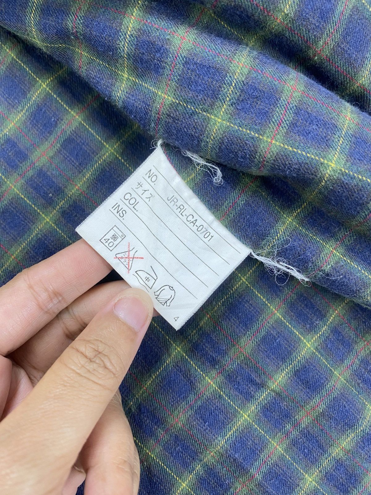 Polo Ralph Lauren × Ralph Lauren × Vintage Vtg 90s Polo Ralph Lauren Embroidery Logo Inner Plaid Jacket Size US L / EU 52-54 / 3 - 11 Thumbnail