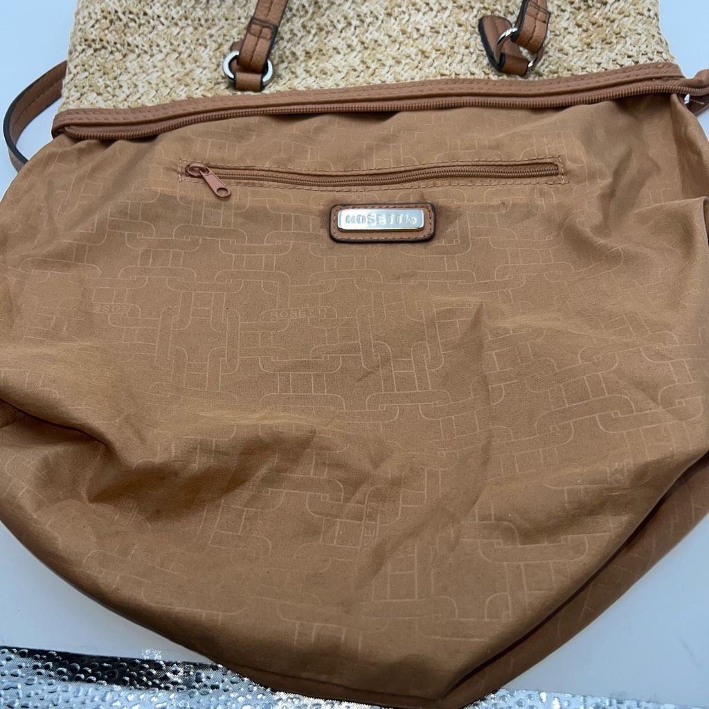 Other Rosetti Raffia and Embroidery Butterly Shoulder Bag Size ONE SIZE - 10 Thumbnail