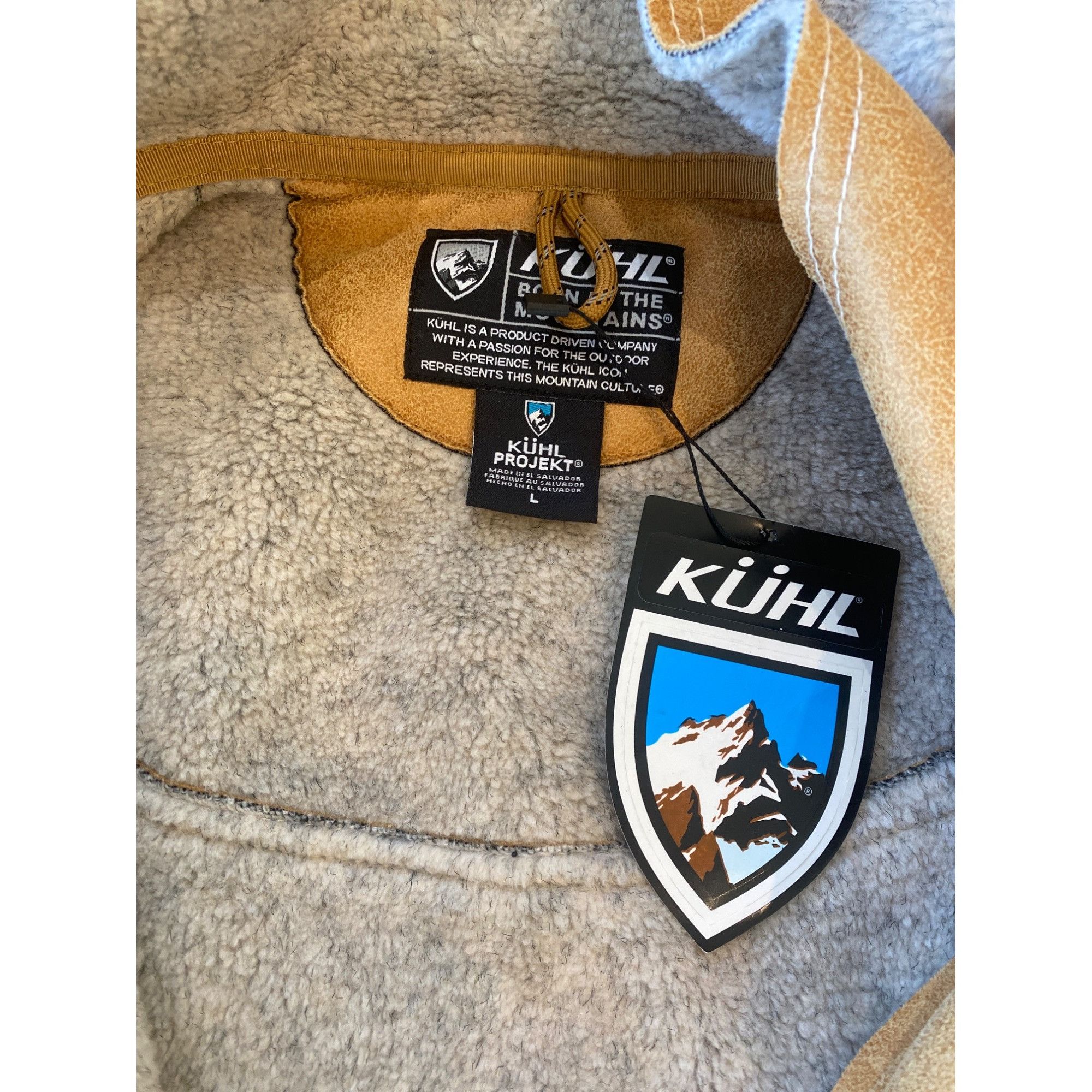 Kuhl NWT Kuhl Large Dani Sherpa Lined Jacket MSRP$299 Tan Size L / US 10 / IT 46 - 5 Thumbnail