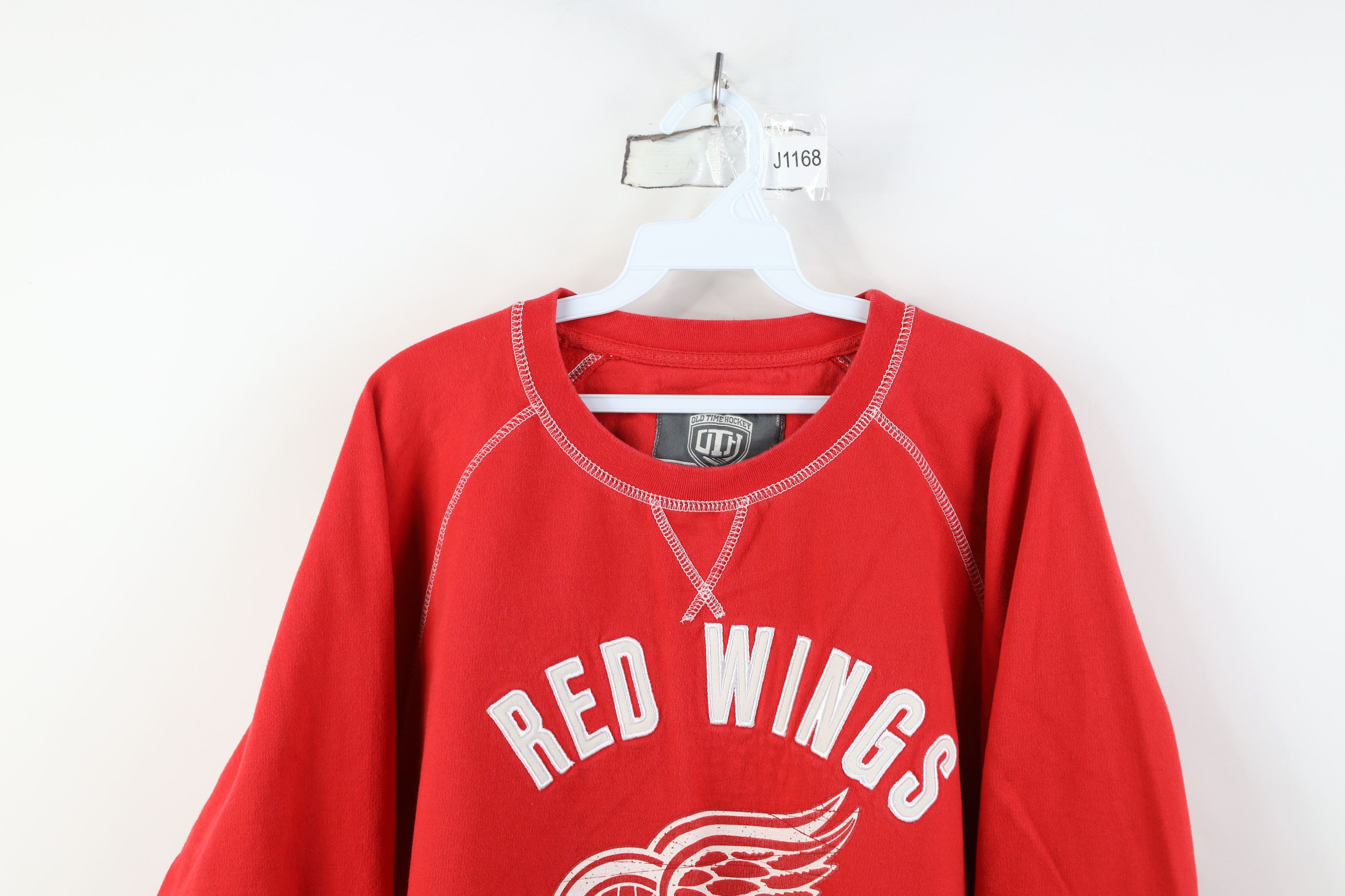 Vintage Vintage Y2K Detroit Red Wings Hockey Crewneck Sweatshirt Size US XL / EU 56 / 4 - 2 Thumbnail