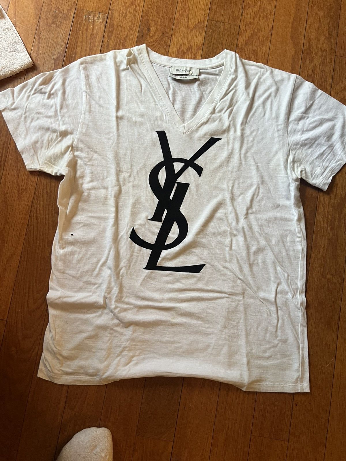 Yves Saint Laurent YSL Tshirt Size US XXL / EU 58 / 5 - 1 Thumbnail