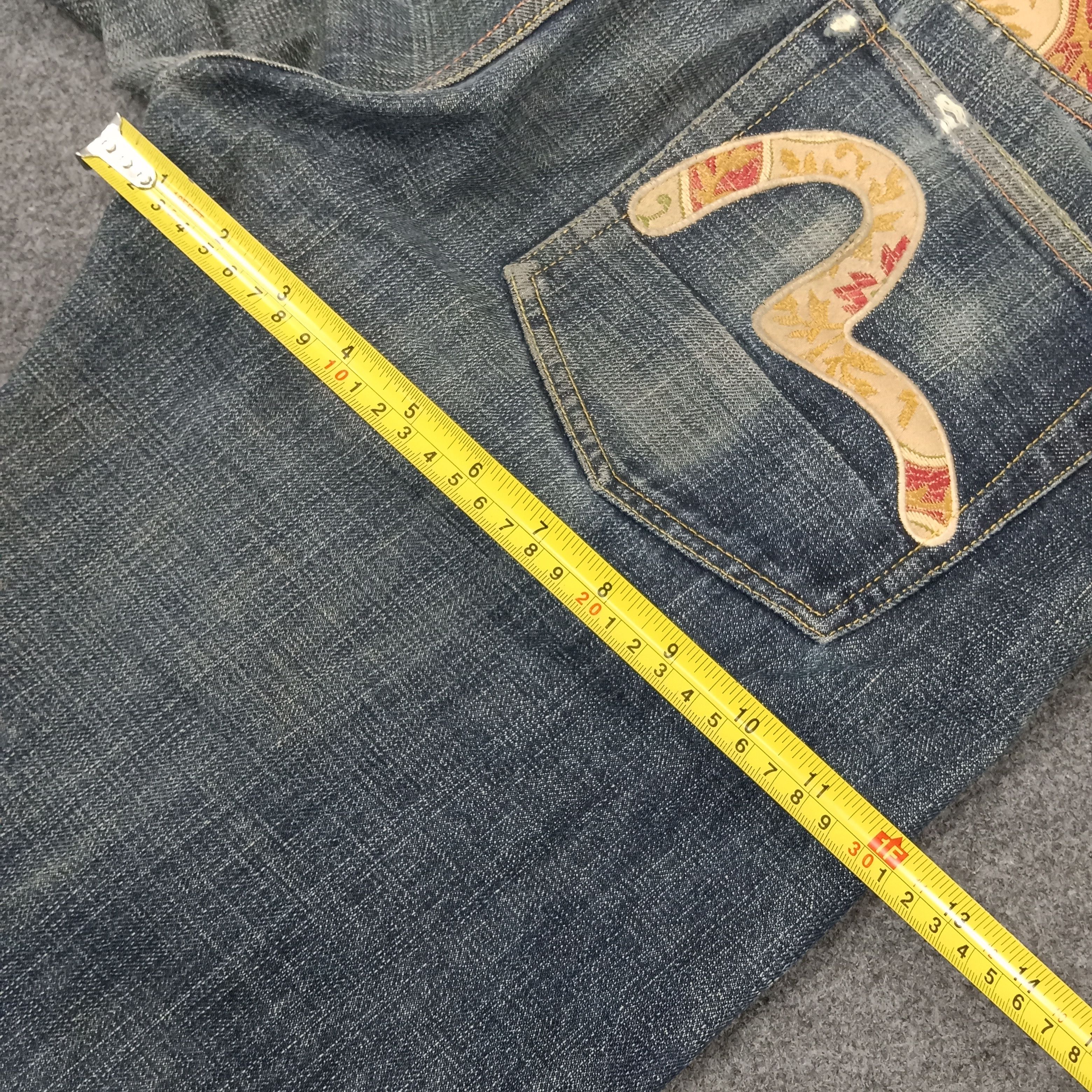 Evisu Evisu Japanese Brand Daicock Custom Art Denim Jeans Size US 30 / EU 46 - 12 Thumbnail