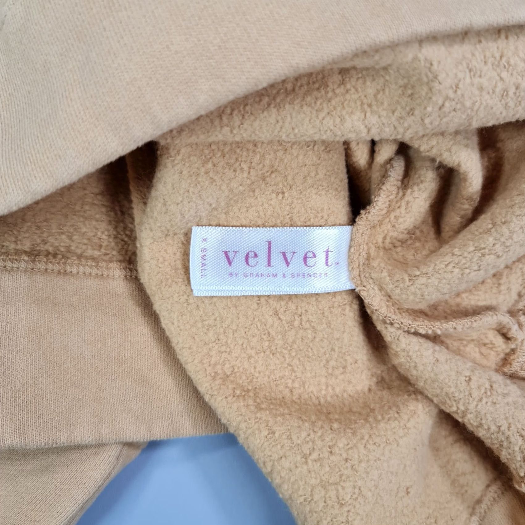Velvet Velvet by Graham & Spencer Sweatshirt Womens Henley Collared Long Sleeve Button Gold XS Size XS / US 0-2 / IT 36-38 - 7 Thumbnail