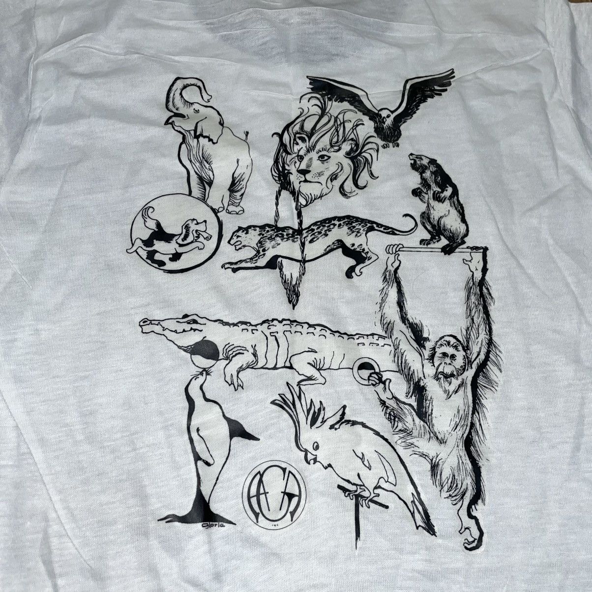 Vintage Animal Guild of America 60s Ringer T-shirt Size US S / EU 44-46 / 1 - 2 Thumbnail