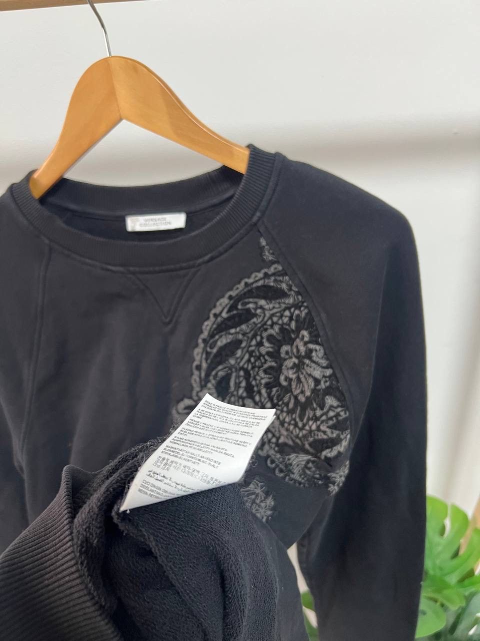 Versace Versace Collection Crewneck Sweater Black Size Medium Size US M / EU 48-50 / 2 - 8 Thumbnail