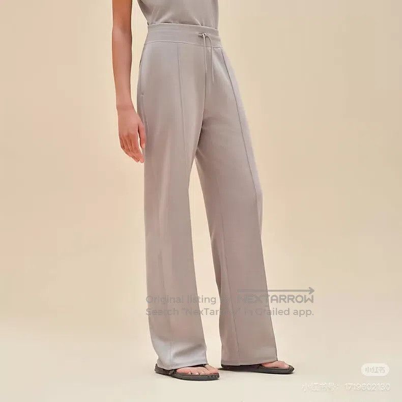 Hermes Hermes Oatmeal logo leisure pants long pants Size 24" / US 00 / IT 34 - 9 Thumbnail