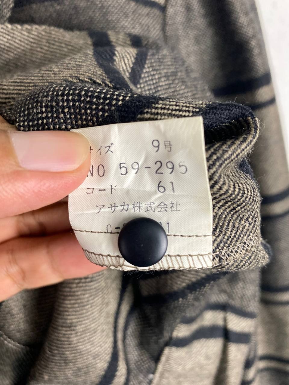 Japanese Brand japanese brand wool checkered jacket nice design Size M / US 6-8 / IT 42-44 - 7 Thumbnail