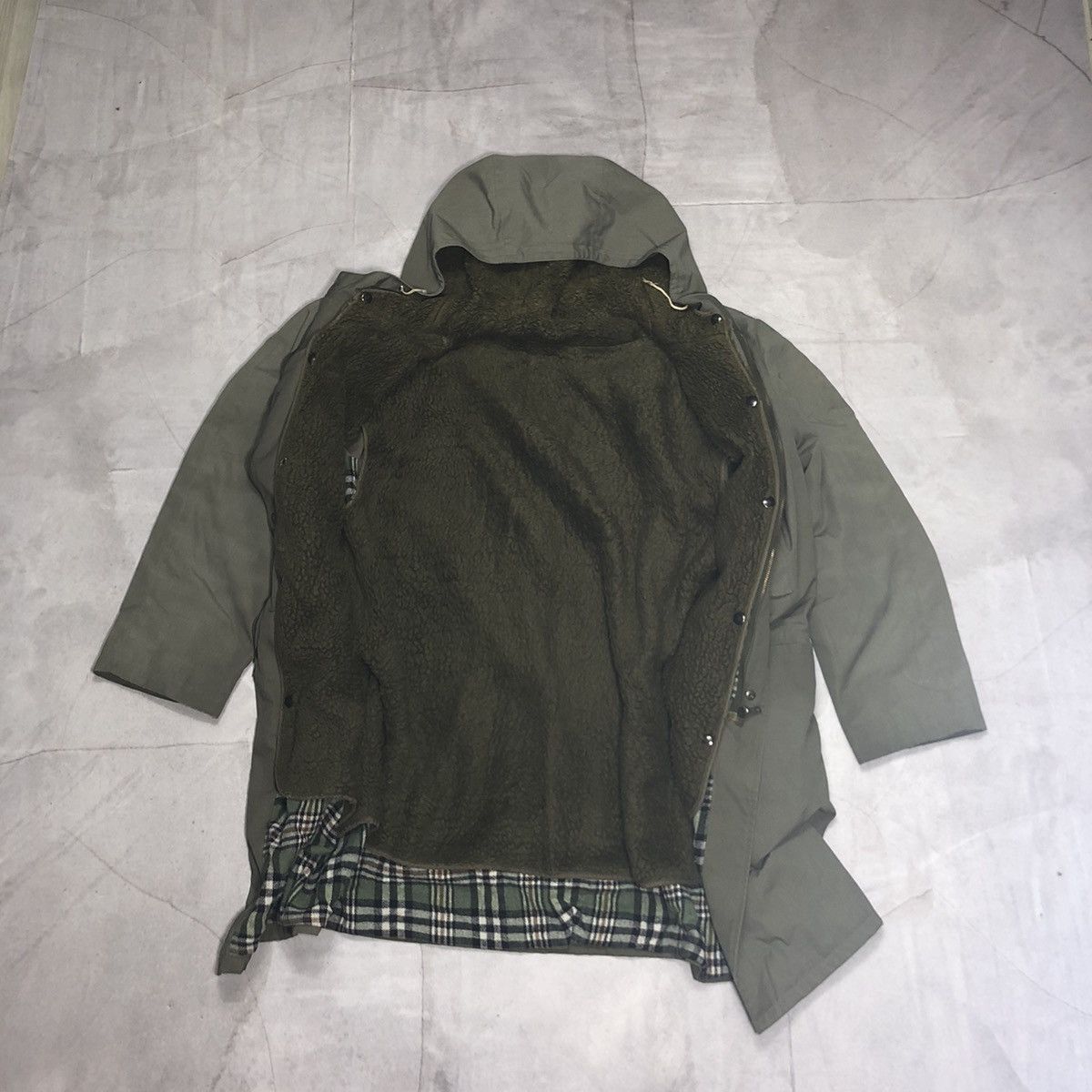 Vintage vintage Parka Army jacket Cold Weather Military 70s 60s rare Size US L / EU 52-54 / 3 - 3 Thumbnail