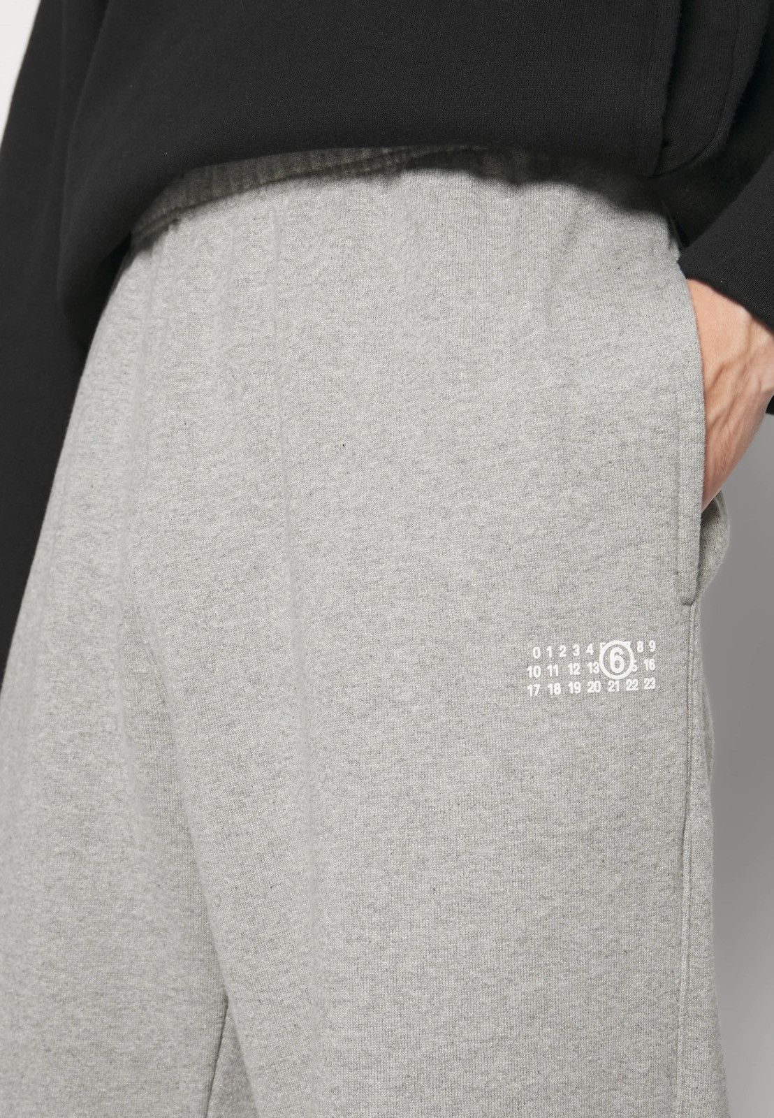 Maison Margiela !DS! SS23 Maison Margiela Numbers Grey Bonded Sweatpants Size 34" / US 12 / IT 48 - 11 Thumbnail