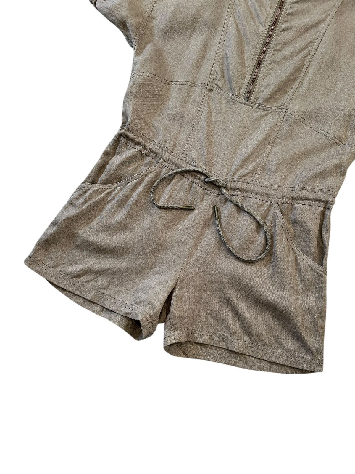 Alexander Wang Alexander Wang Linen Tensel Jumpsuit Romper Size XS / US 0-2 / IT 36-38 - 6 Thumbnail